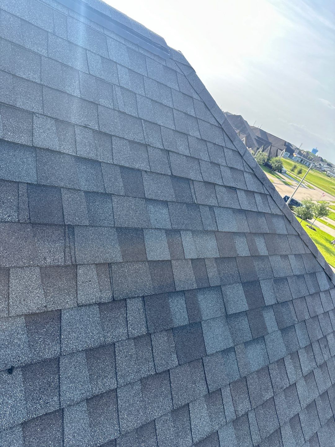 Hail Damage using Owen's Corning Duration (Lifetime) Shingles by Roof Repair Company