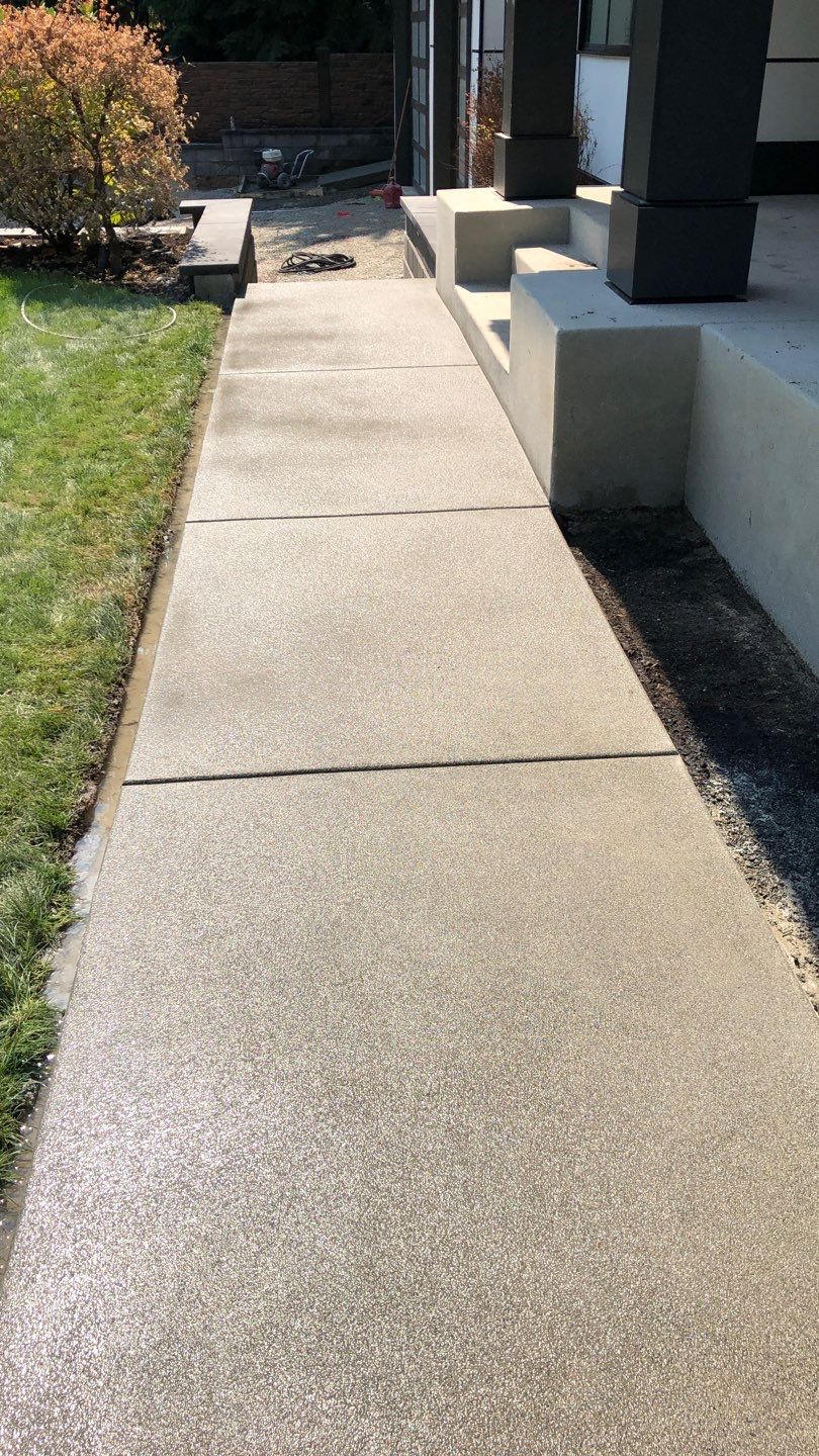 Bruce | Broom Finish Driveway, Concrete Project by Jireh Asphalt & Concrete Inc 
