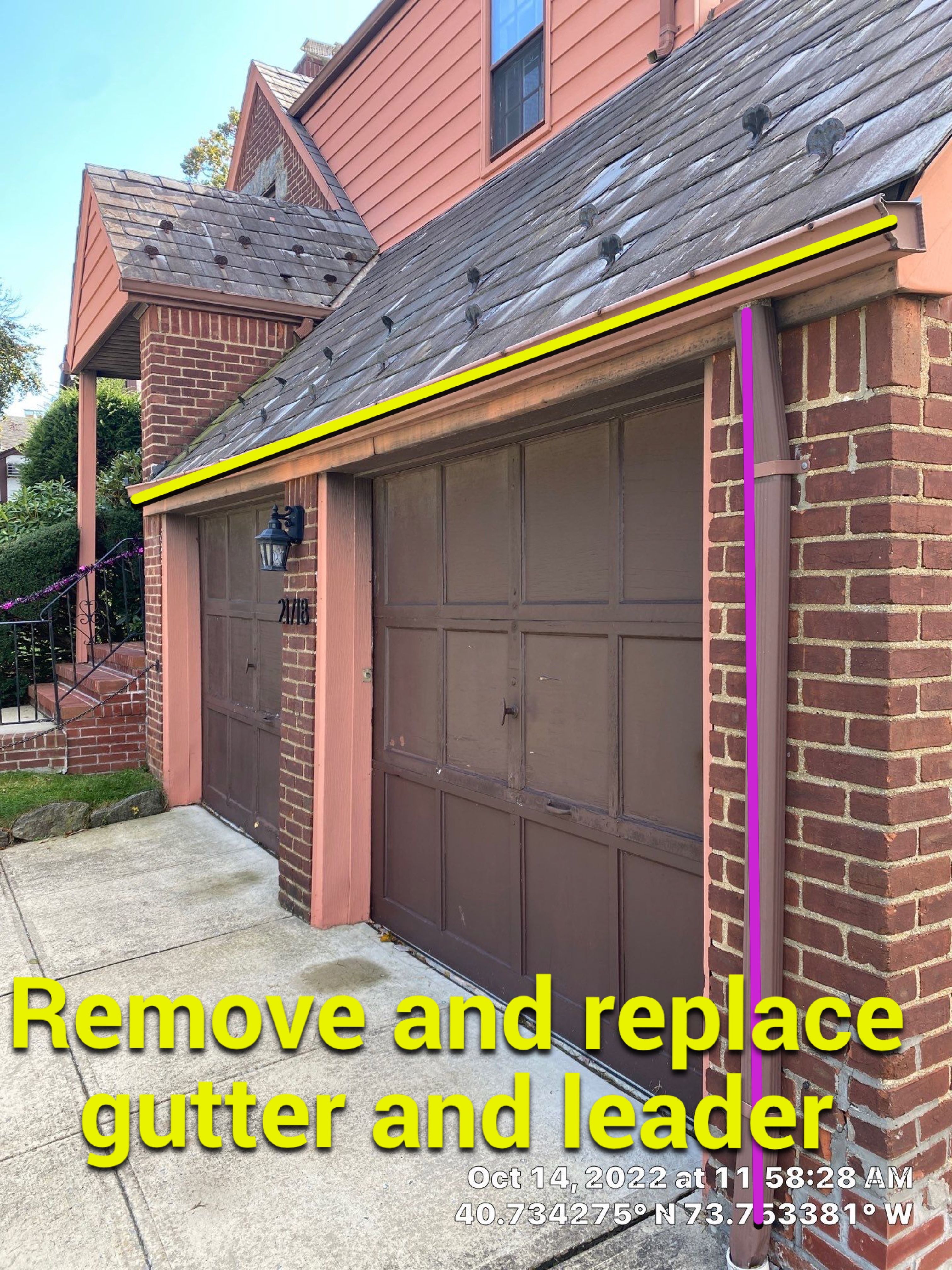 Gutter Overhaul.  Cleaning repairs and replacements by Above All Gutters 