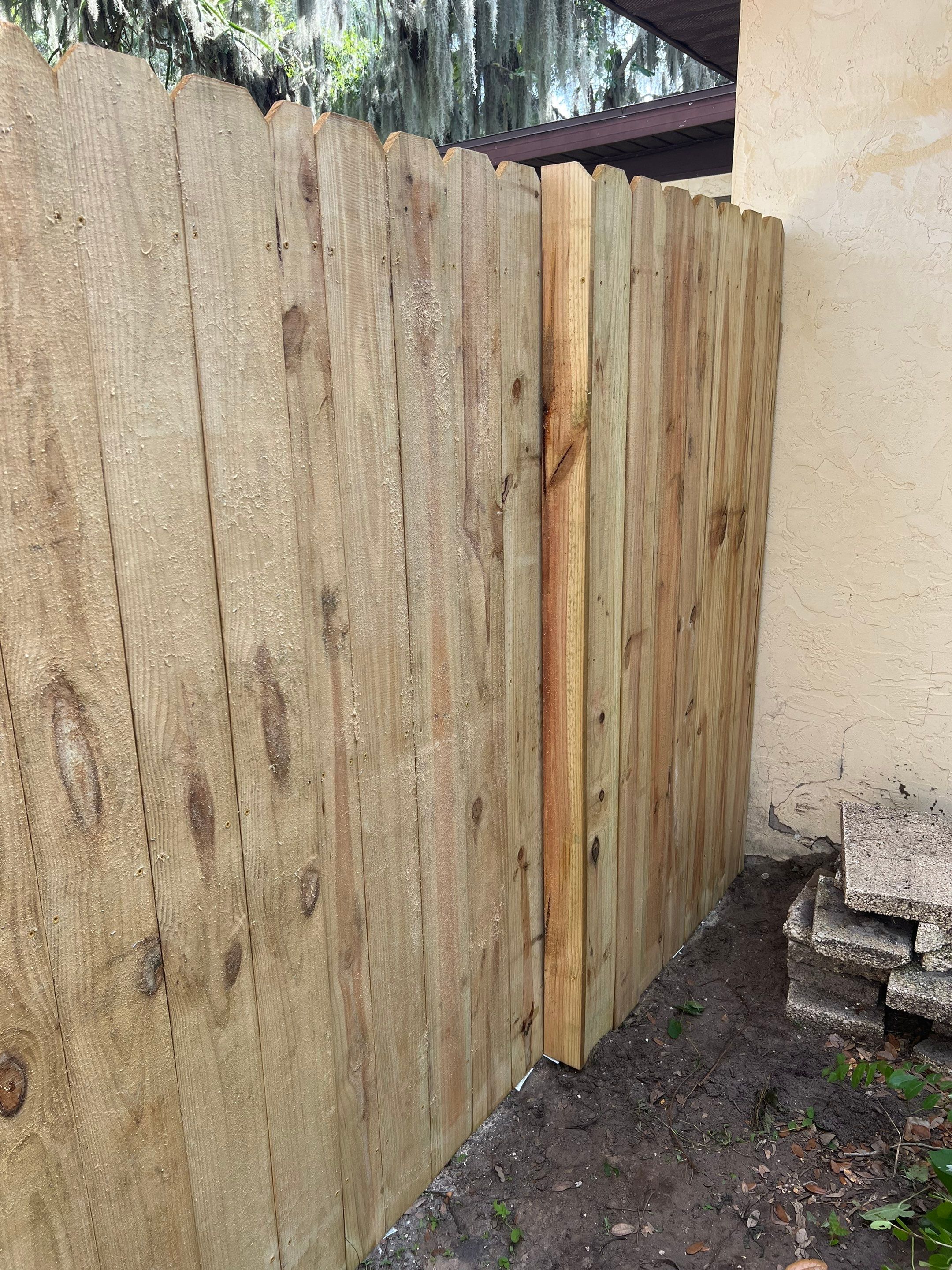 Palmetto, FL 6ft. Tall Treated Board on Board Privacy Fence by Asap fence and gates, LLC