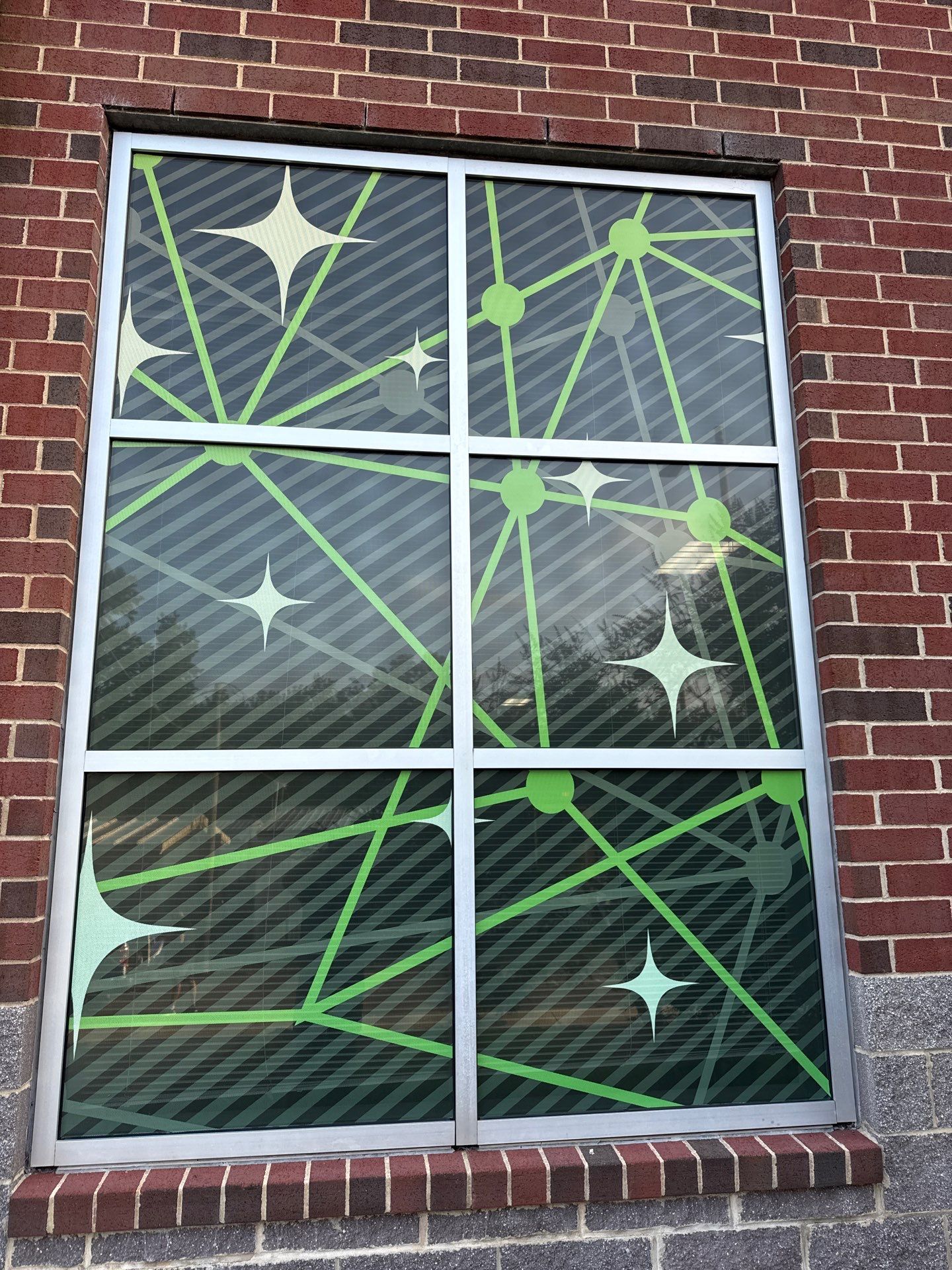 Providence Spring Elementary - Custom Window Safety Film Installation by QC Signs and Graphics
