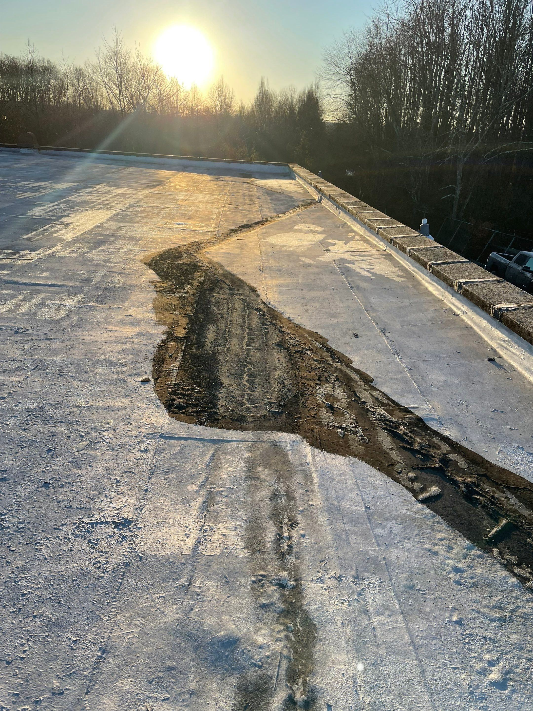 Commercial Roofing Installation using GAF TPO by All Site Roofing