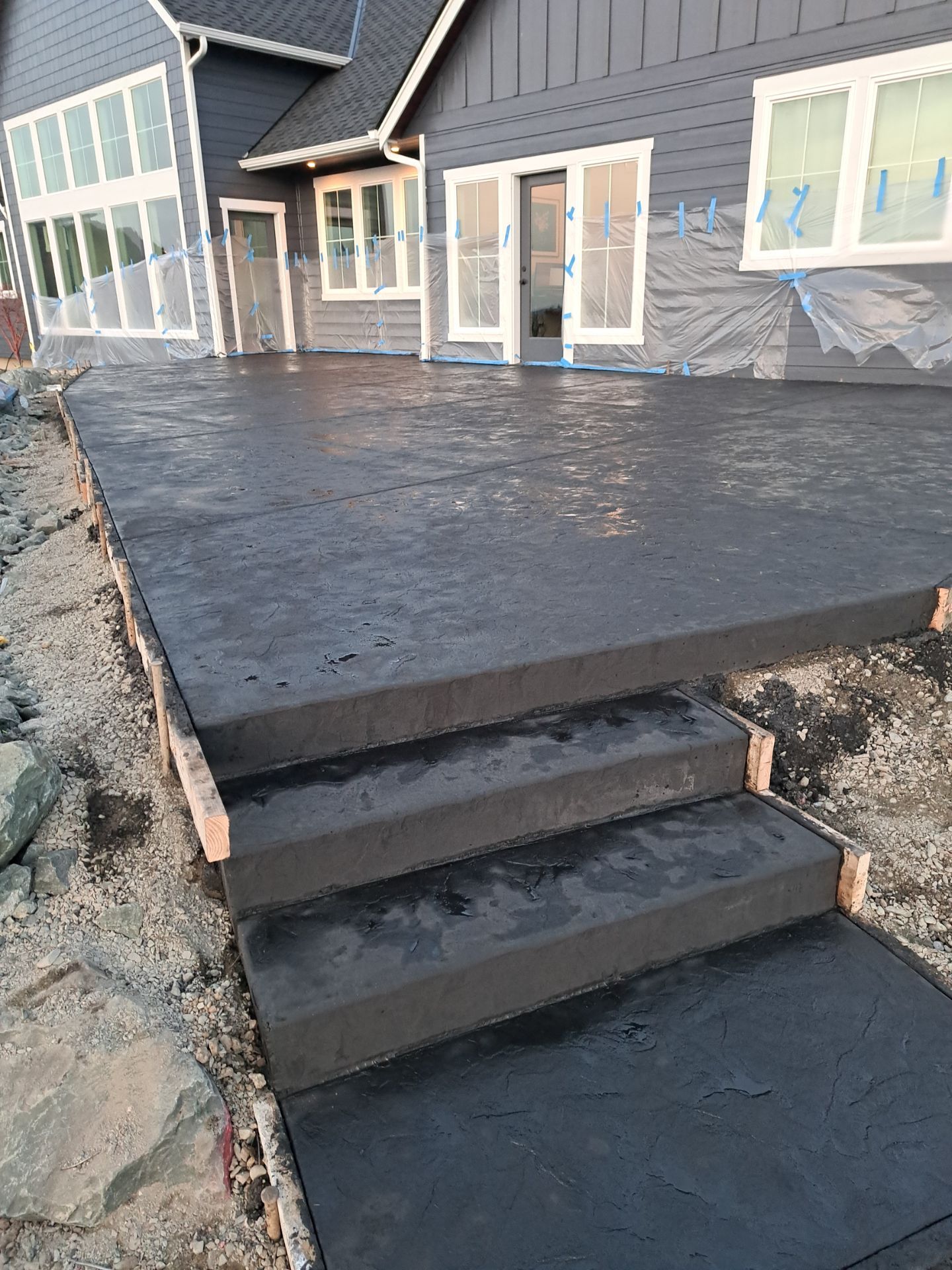 Randy | Driveway Paving & Stamped Patio Finish, Asphalt & Concrete Project by Jireh Asphalt & Concrete Inc 