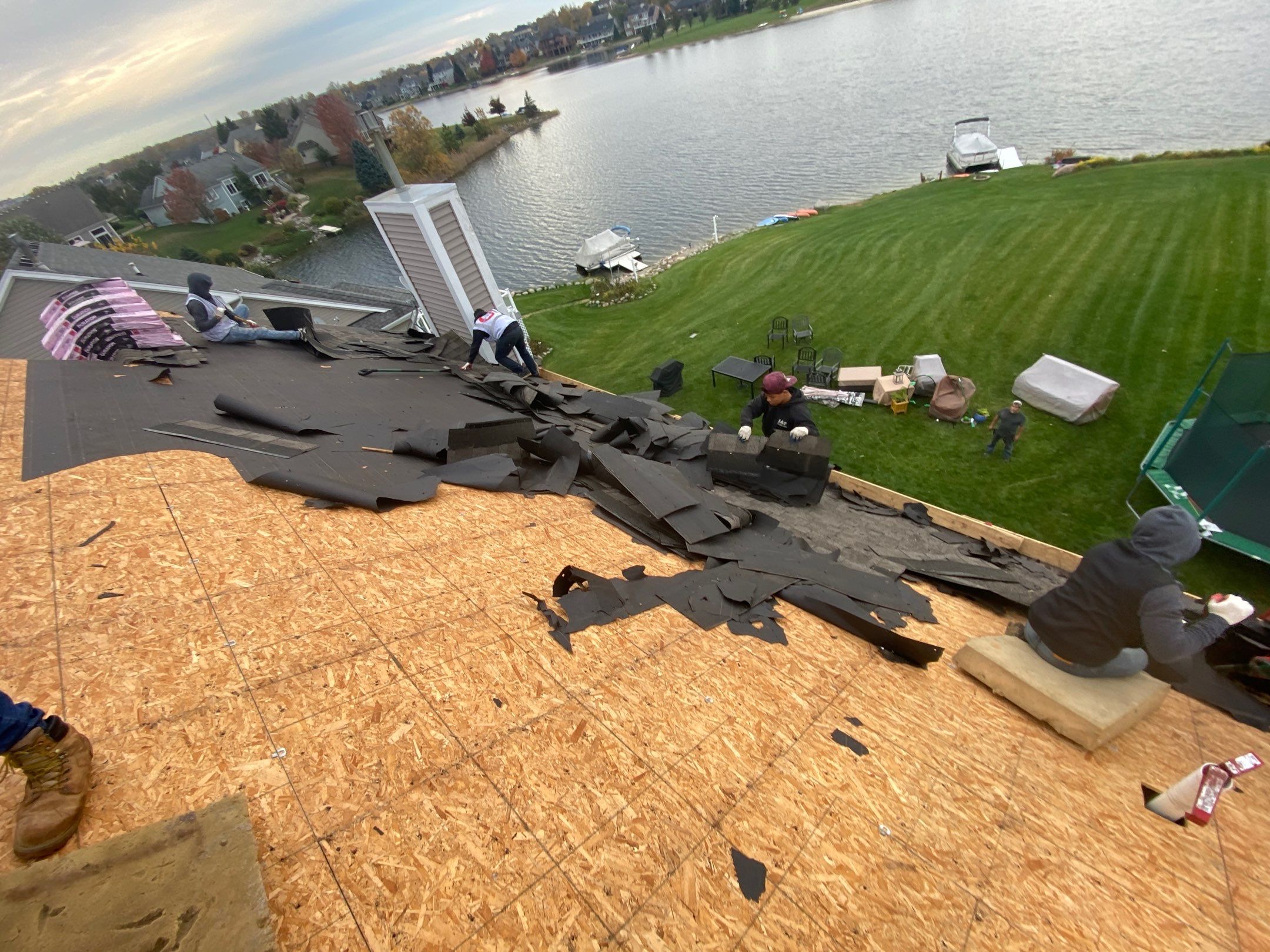 Roof Replacement using Owens Corning Duration Shingle by 180 Contractors