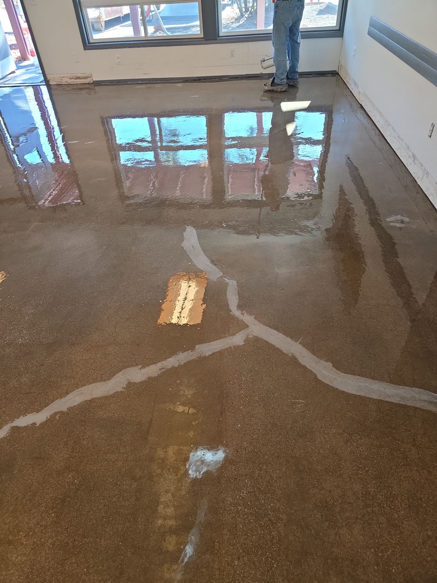 Custom Basalt Polyurea Interior Floor Coating Transformation in Atascadero by MGP Coatings