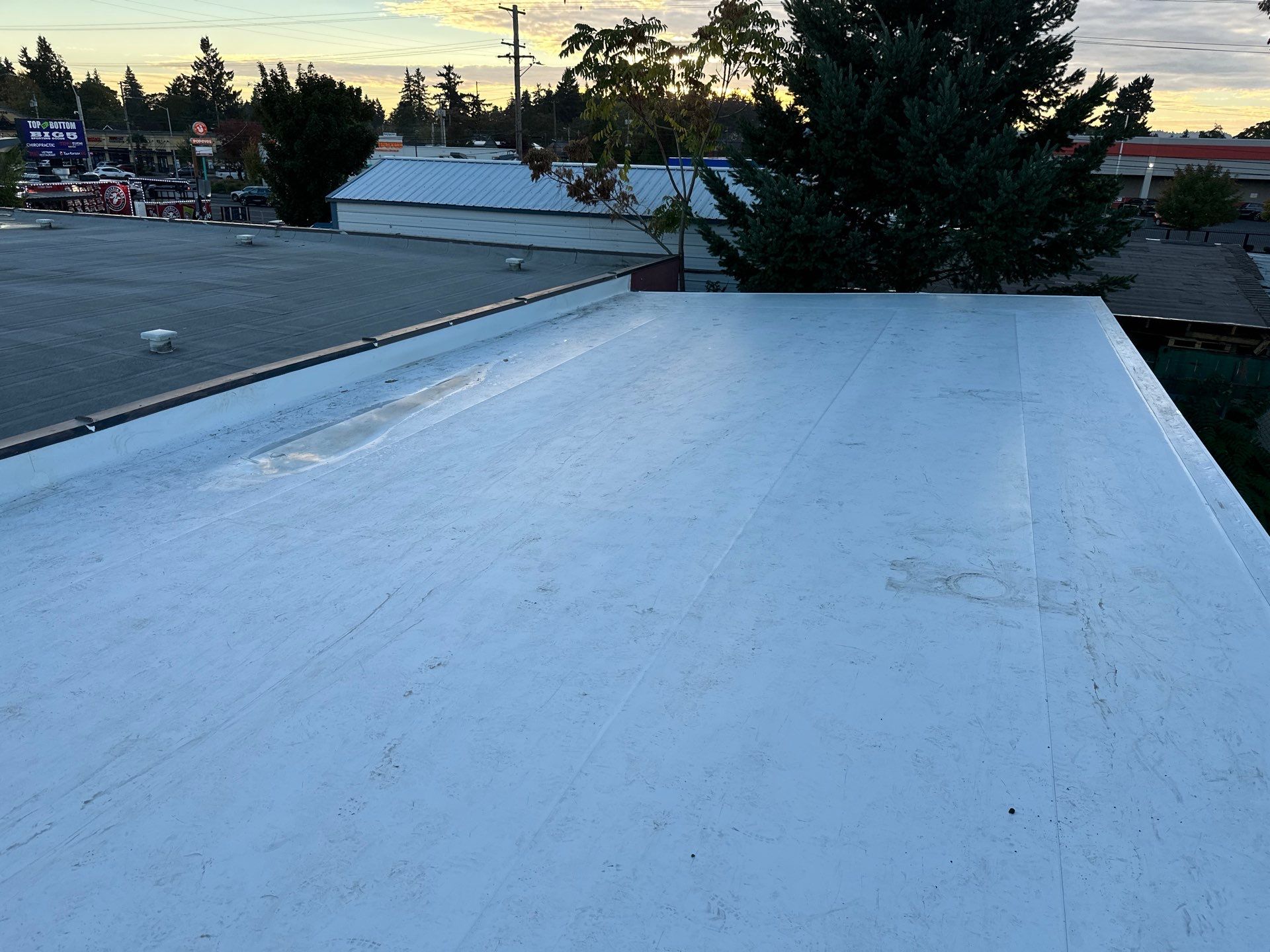 Commercial Roofing Repair using GAF 60Mil TPO  by Orezona Building & Roofing Company, Inc.