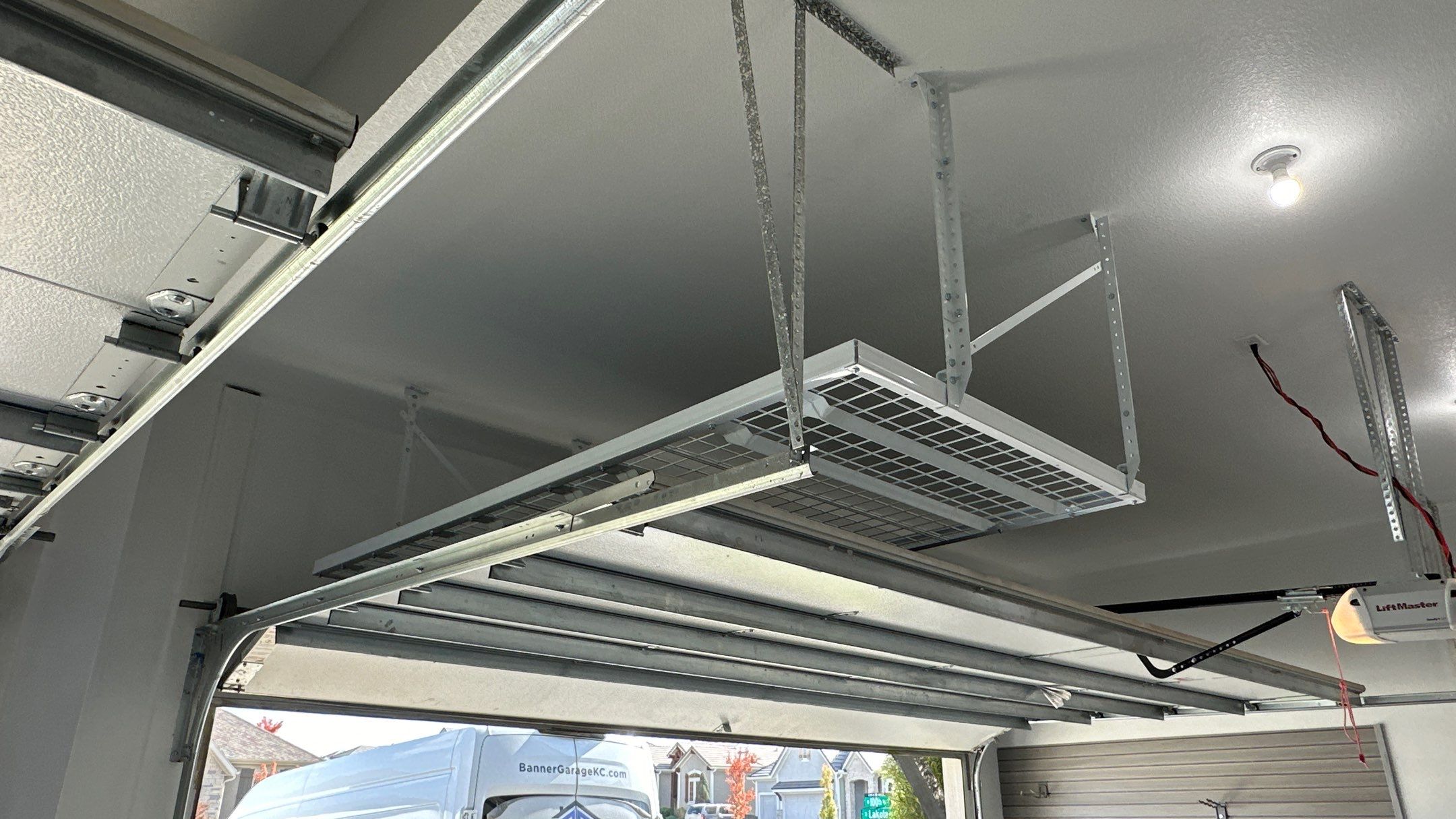 Kelley C. transformed her garage with new cabinets by Banner Garage