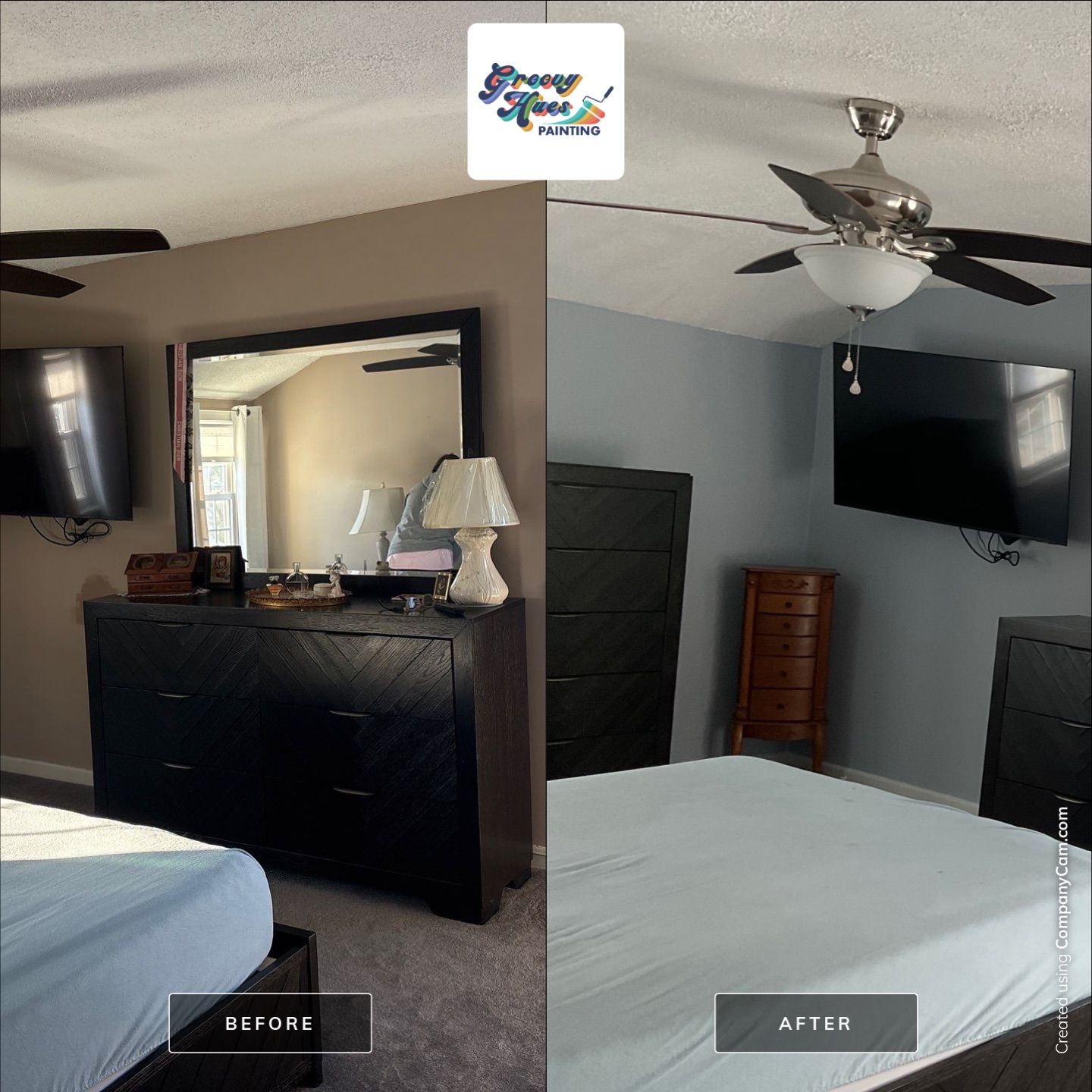 Warm Color and a Fresh Flow Through the Home by Groovy Hues