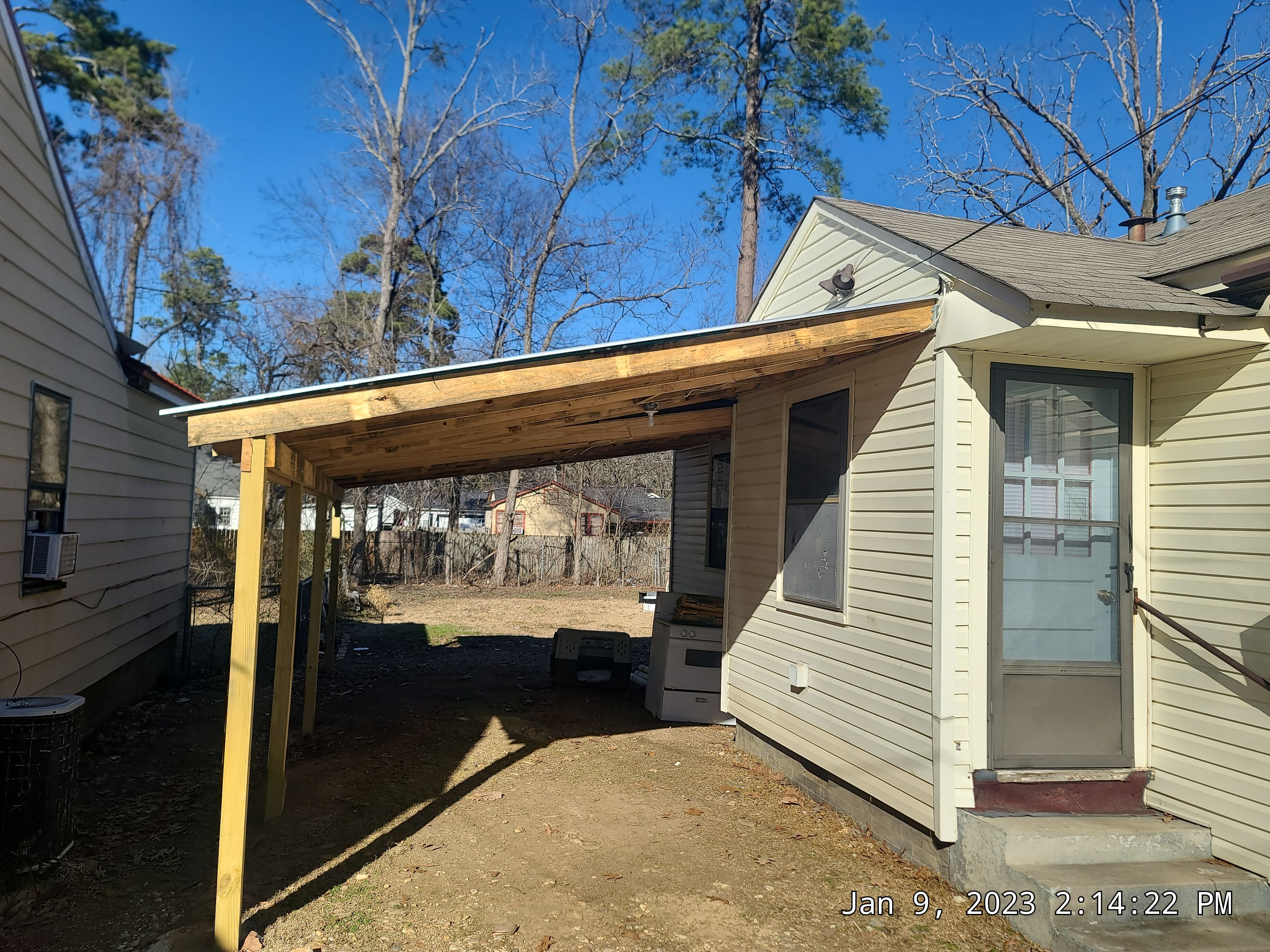 Residential Roofing Installation using 29 gauge metal by Hostetler Roofing