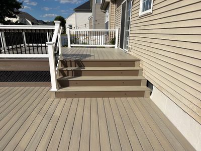 New Deck in Fieldsboro, New Jersey