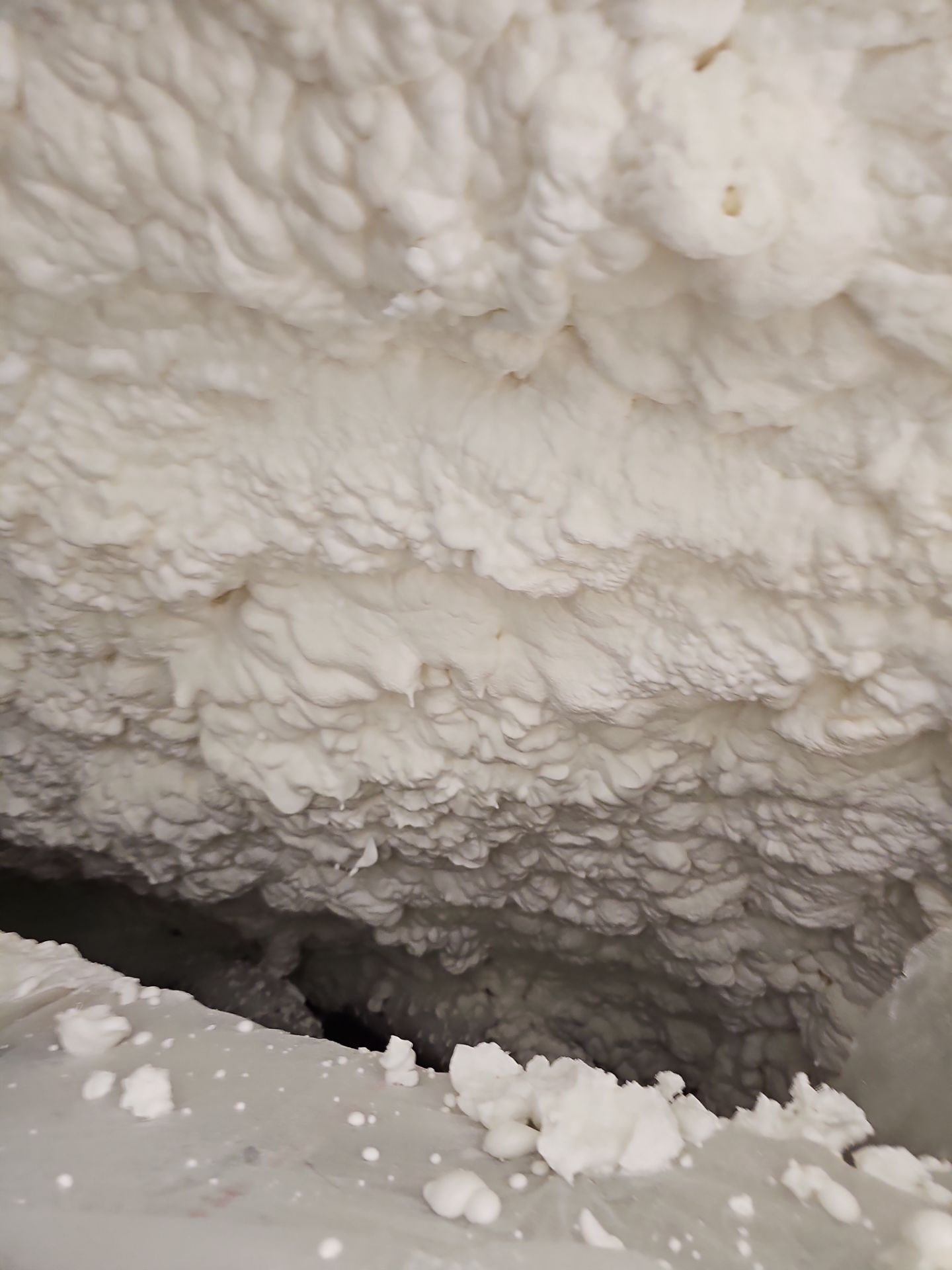 Attic Insulation using open cell spray foam by NYS Foam & Energy