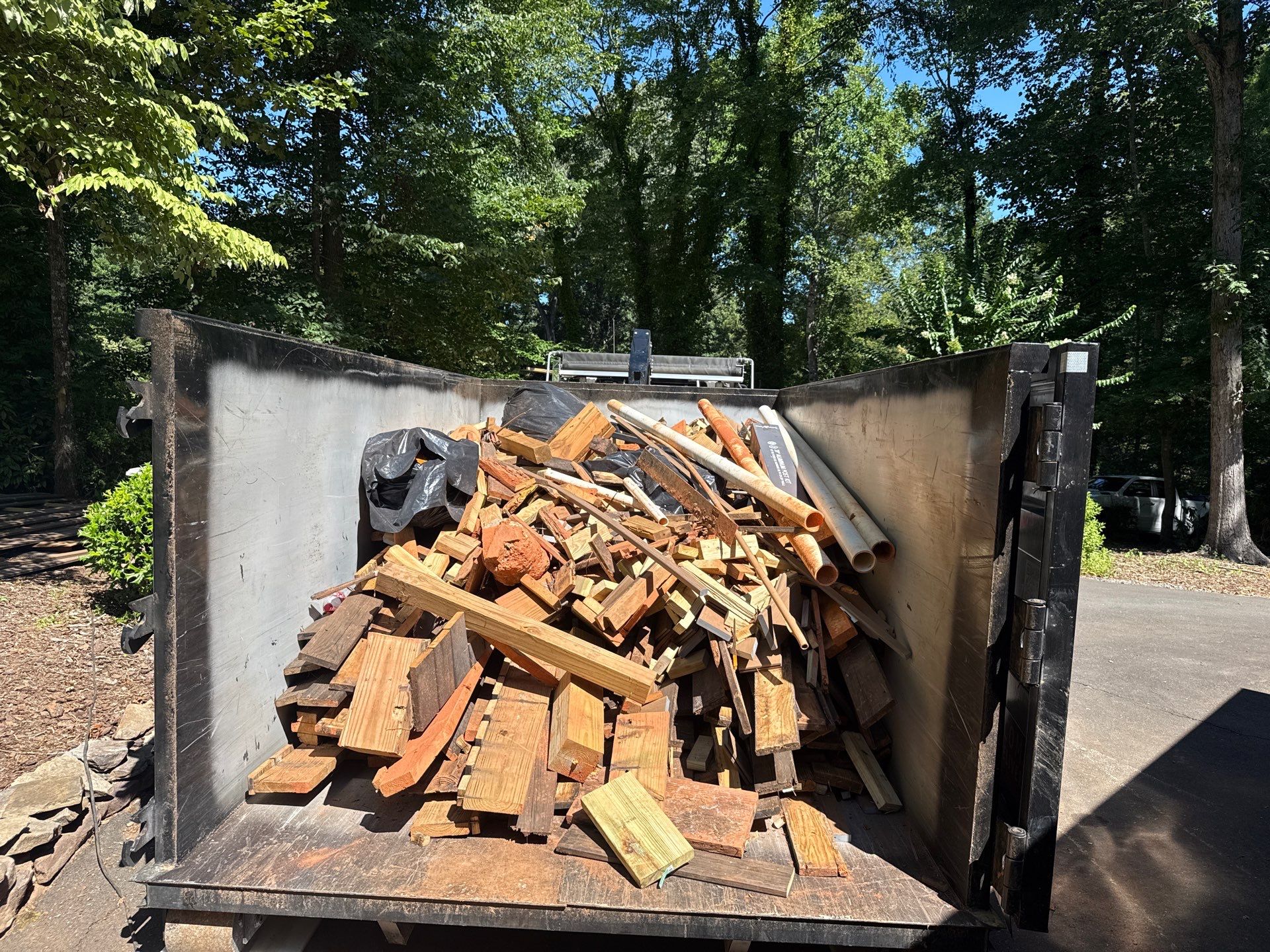 Project in Waxhaw by Badger Hauling