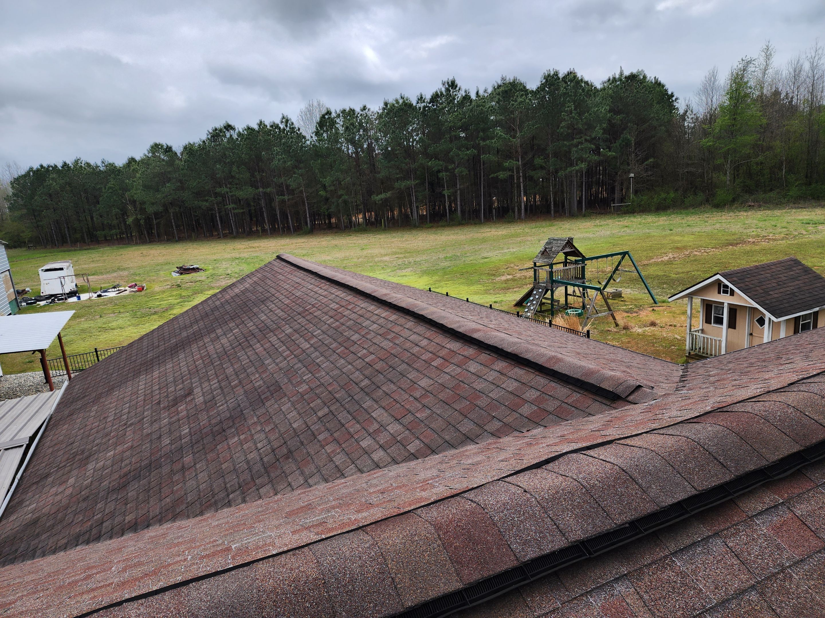 Residential Shingle Reroof using Malarkey Vista by Hostetler Roofing