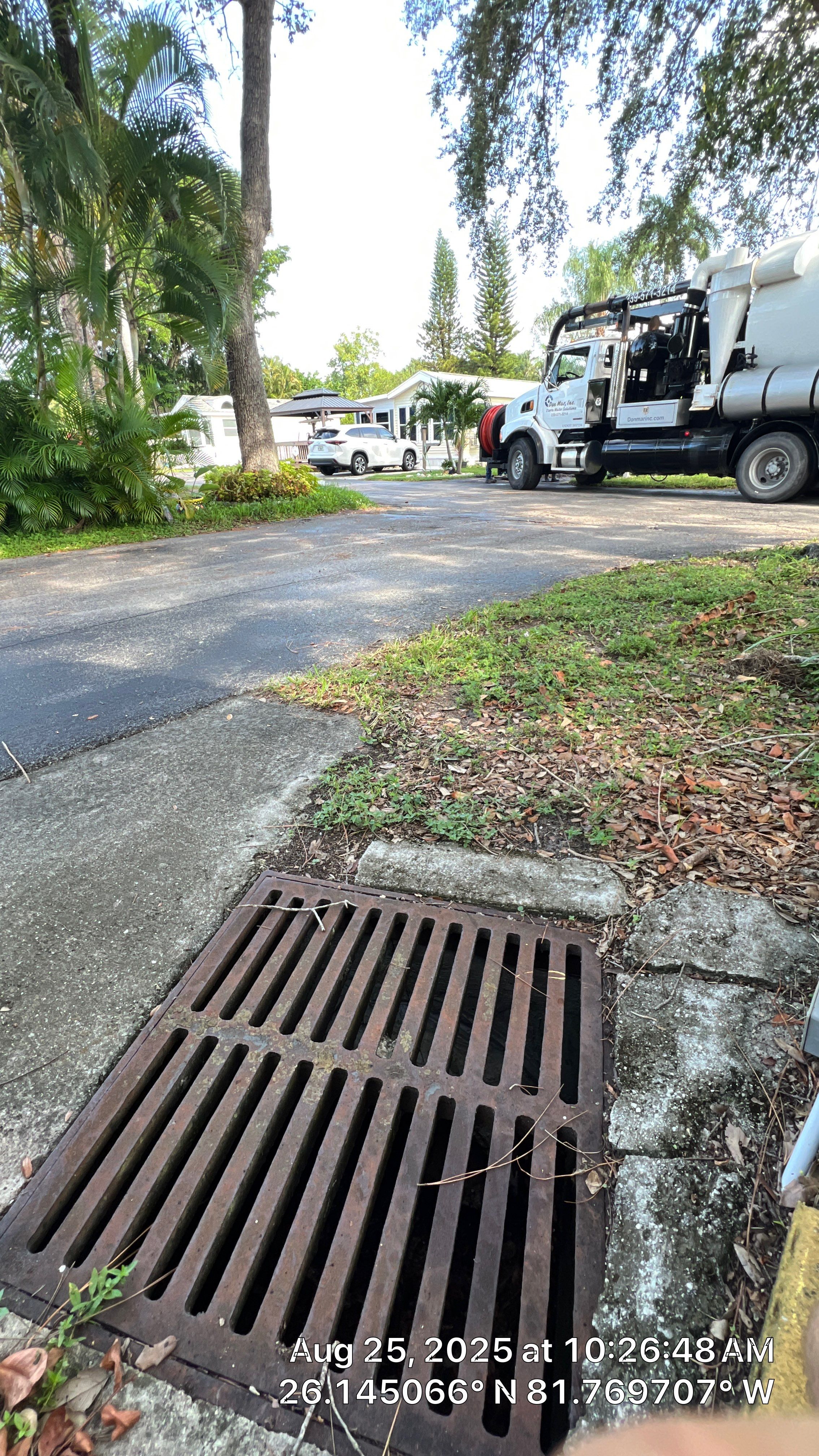 Naples RV Resort Stormwater System Maintenance  by Don Mar, Inc. Storm Water Solutions