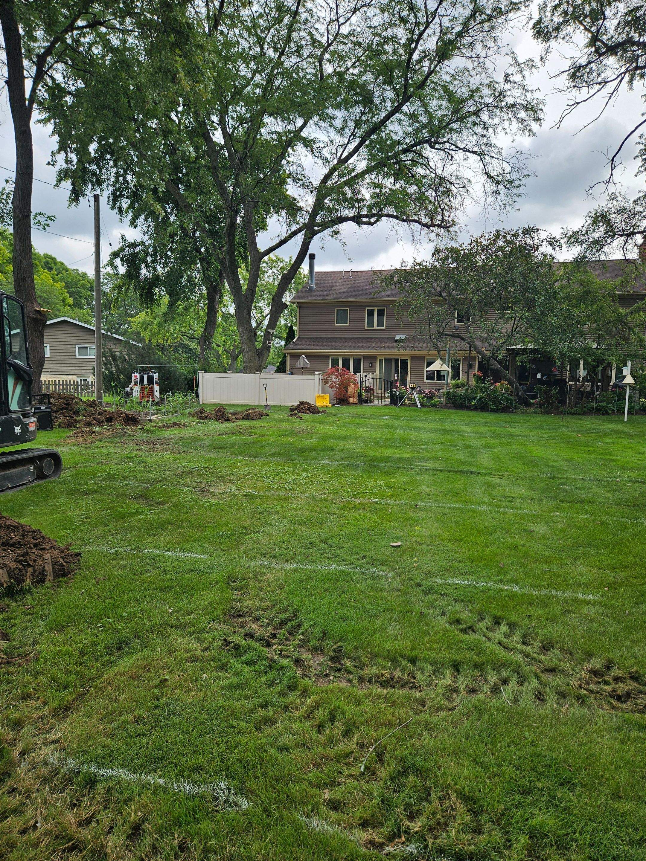 Delta 500 Aeration Station with Lift Station and Infiltrator Chamber System by Allied Water Services