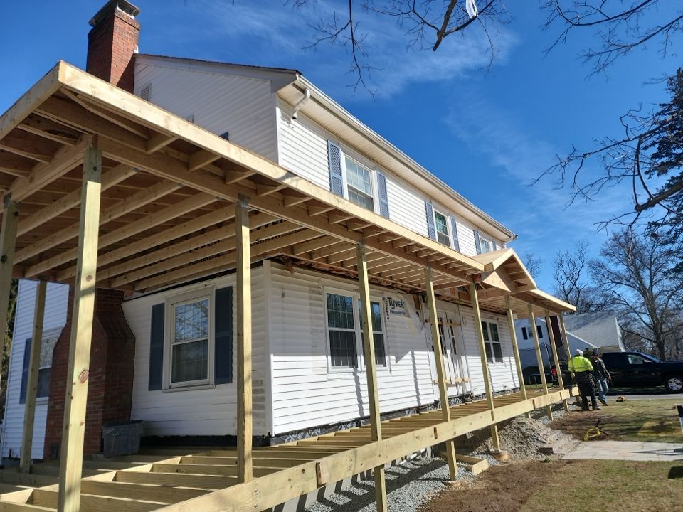 Siding Installation using James Hardie by UBrothers Construction