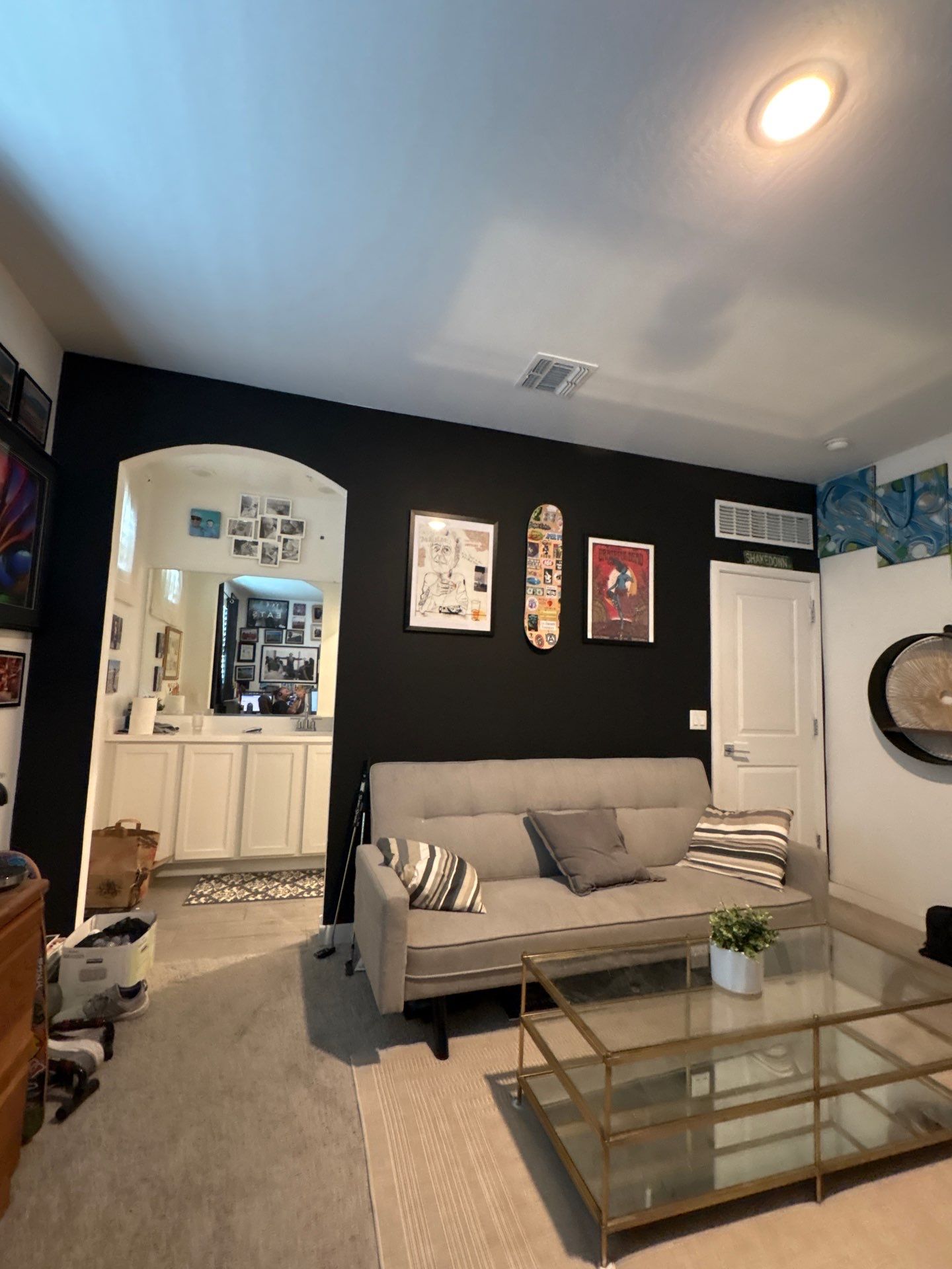 Residential TV Mounting and Media Wall Integration in Buckeye by CompanyCam Sales Demo