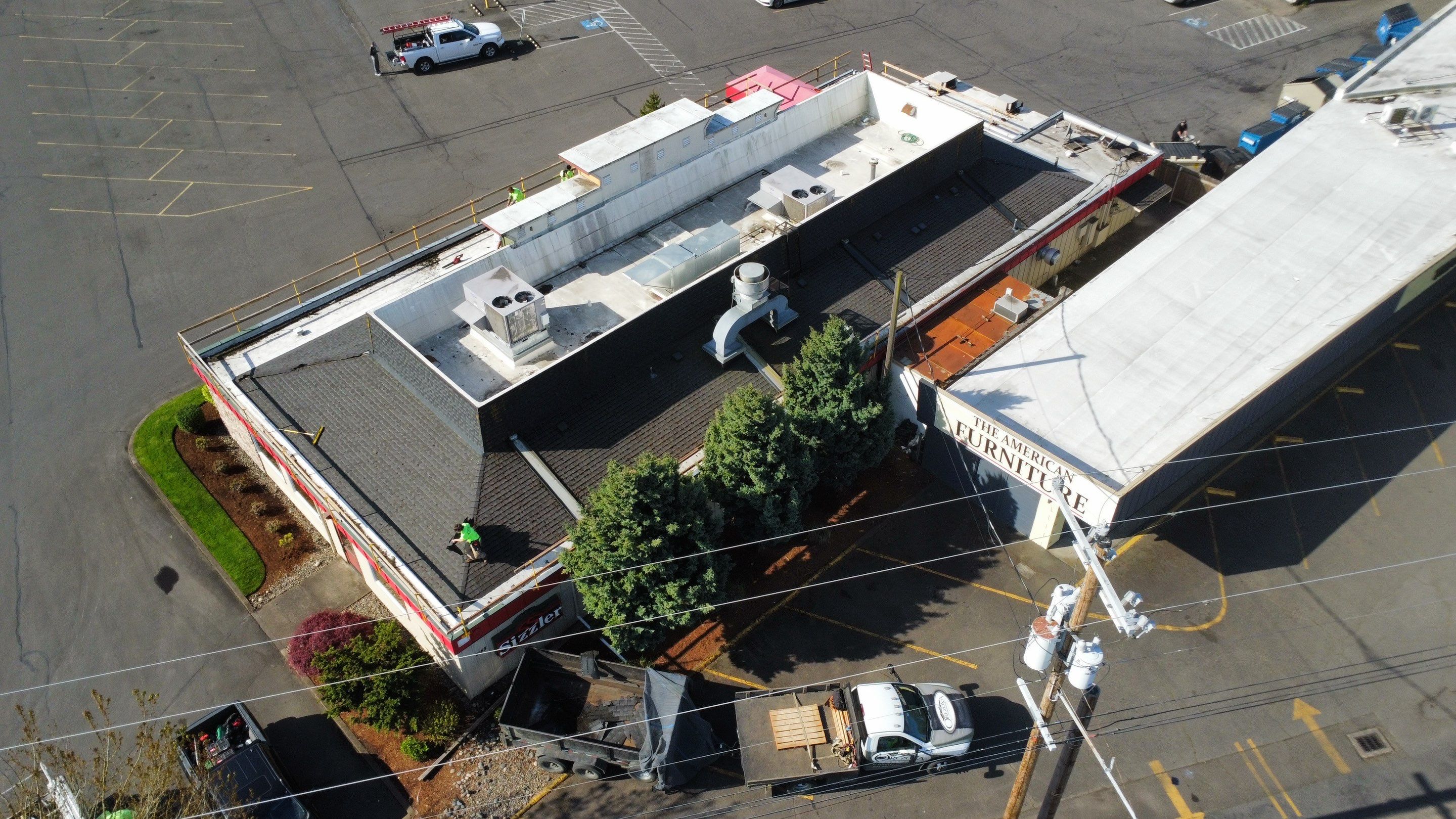 Sizzler Albany Oregon Roof Replacement  by Orezona Building & Roofing Company, Inc.