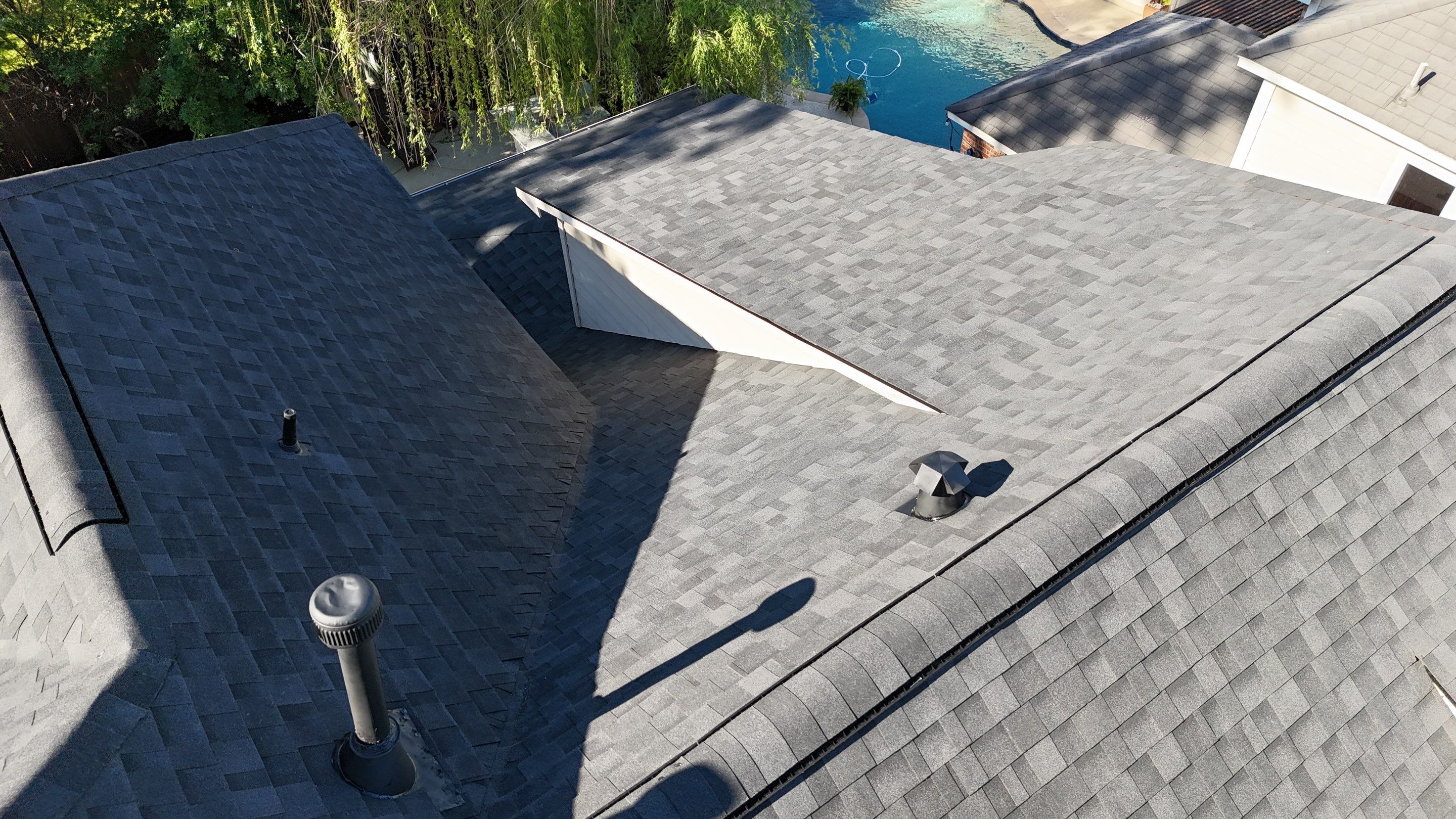Residential Roofing Installation using Architectural Shingles by Core Four Roofing