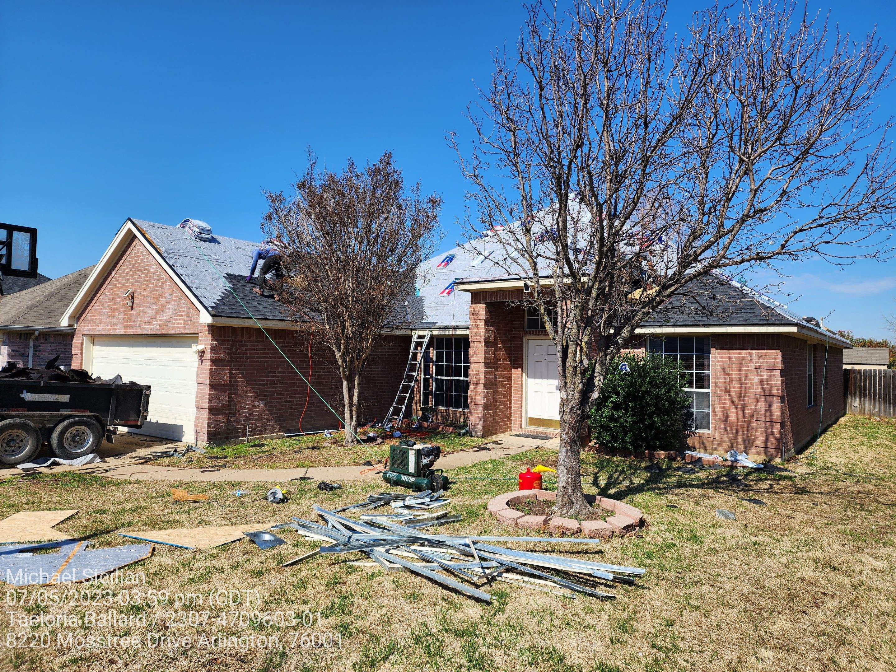 Project in Arlington by Zeus Exteriors