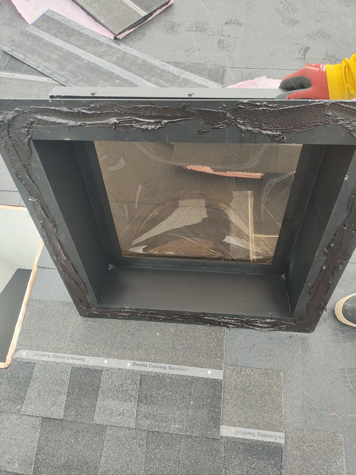 Nothing looks nicer than a little black roof by Bayfront Roofing and Construction