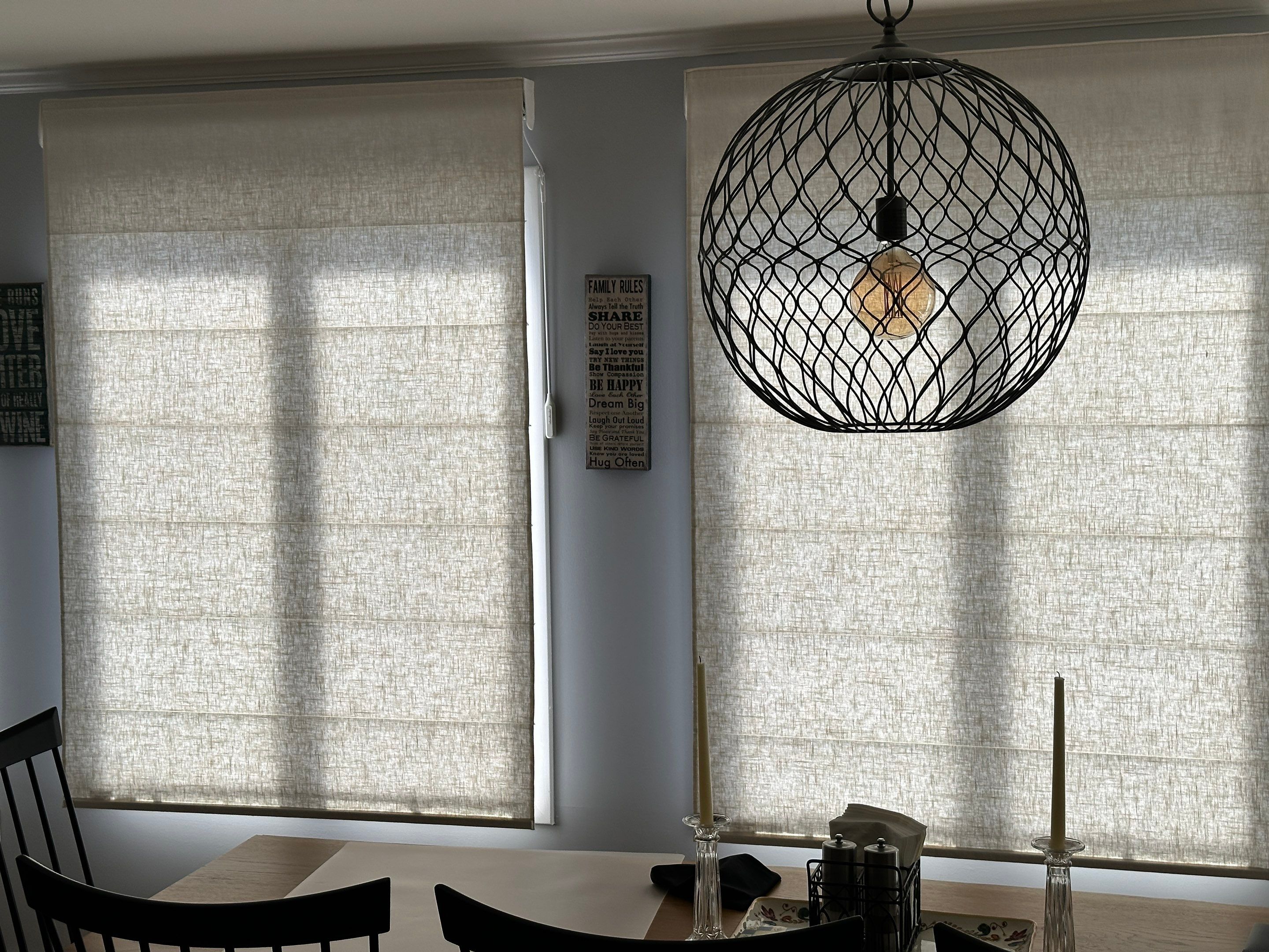 Project in Cobb Island by Southern Maryland Custom Blinds