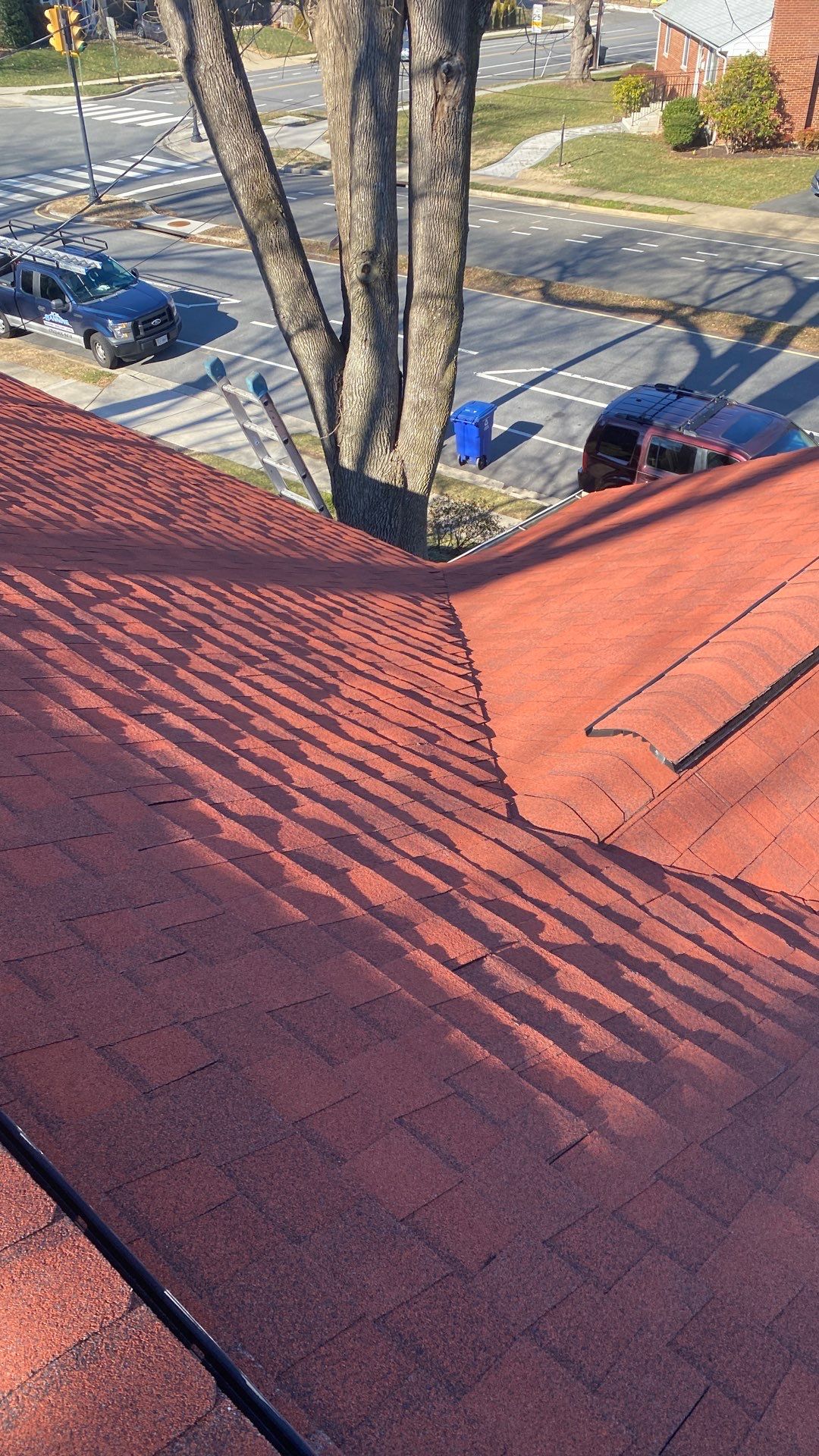 Arlington :Residential Roof Replacement with CertainTeed Landmark Pro in Max Def Red Oak  by RM Banning, Inc.