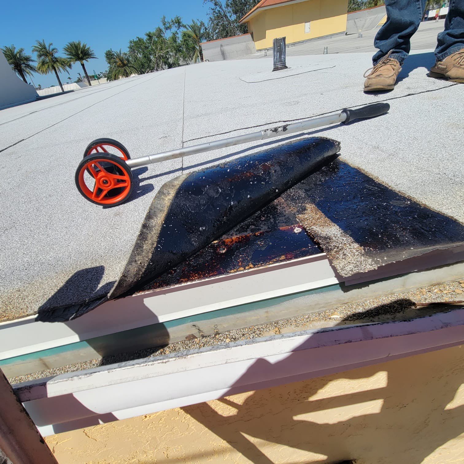 Commercial Roofing Repair using BUR by Four Peaks Roofing