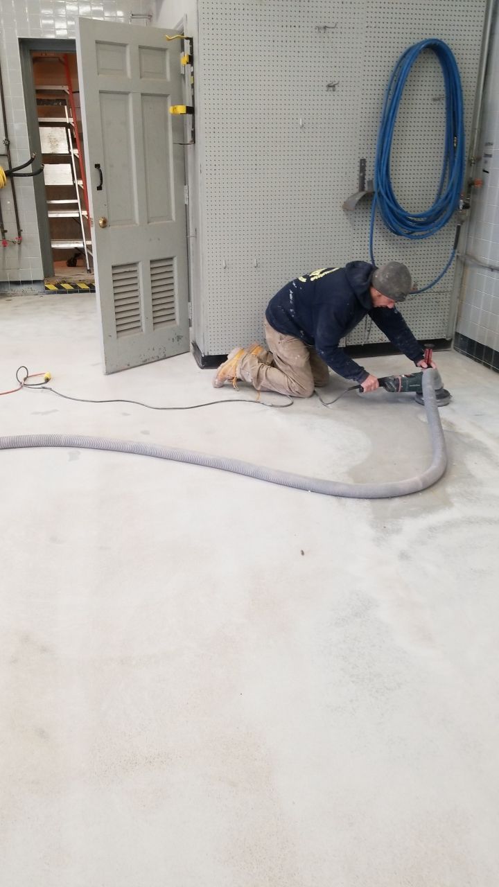 Dover Firehouse with their new Smoke Floor! by Spectrum Painting, LLC