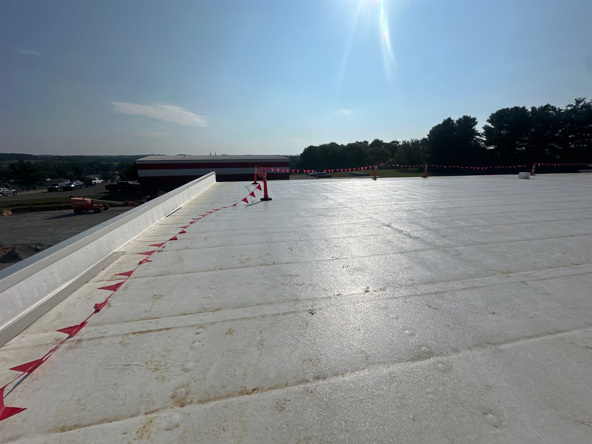 Commercial Siding  using Insulated roof and wall panels by Nitro Roofing and Construction