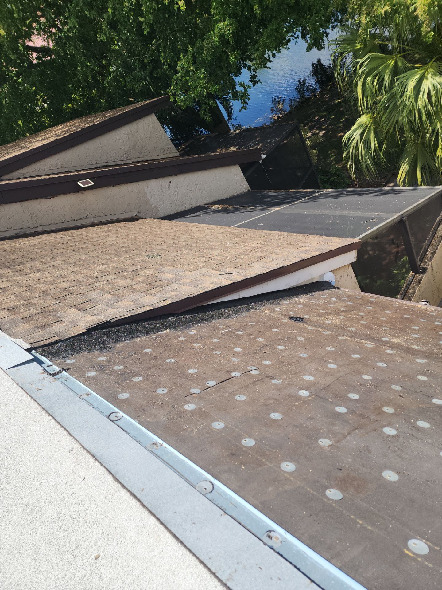 Shingle Roof Replacement and Wood Rot Repair in Pembroke Pines by Aastro Roofing