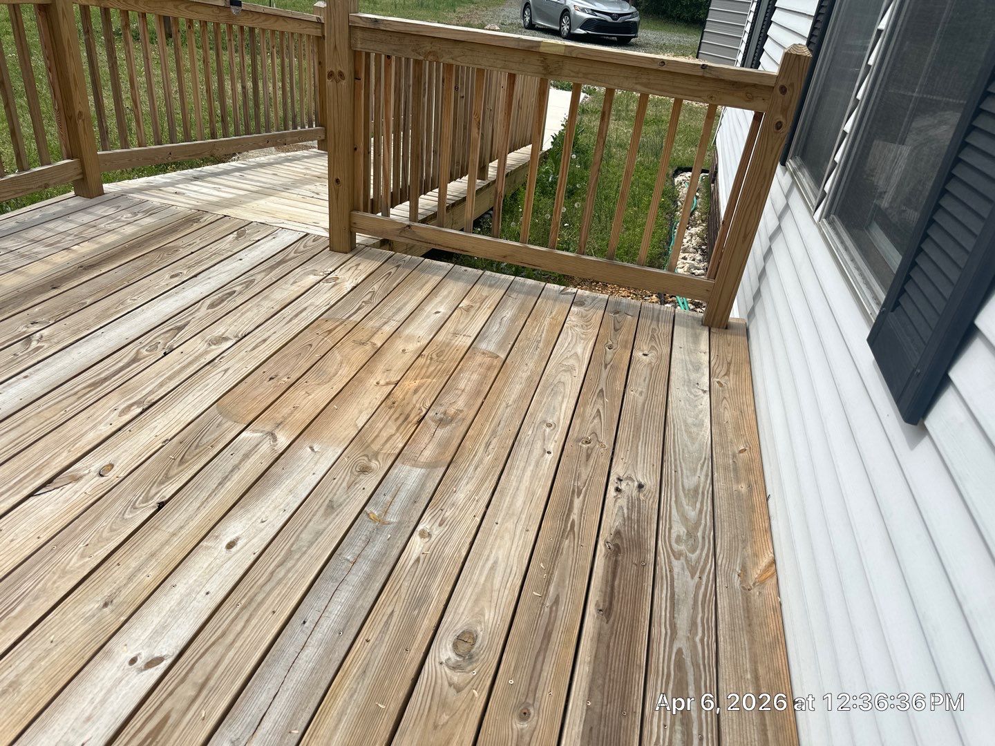 Deck using Wood Sealant by DuraSeal