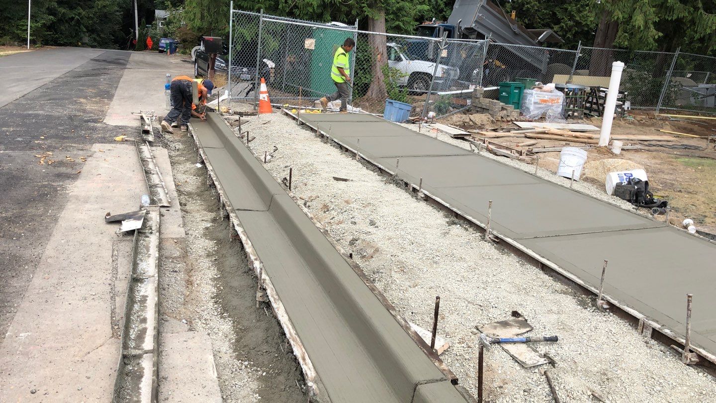 Ken | Driveway & Walkway Pour, Concrete Project by Jireh Asphalt & Concrete Inc 