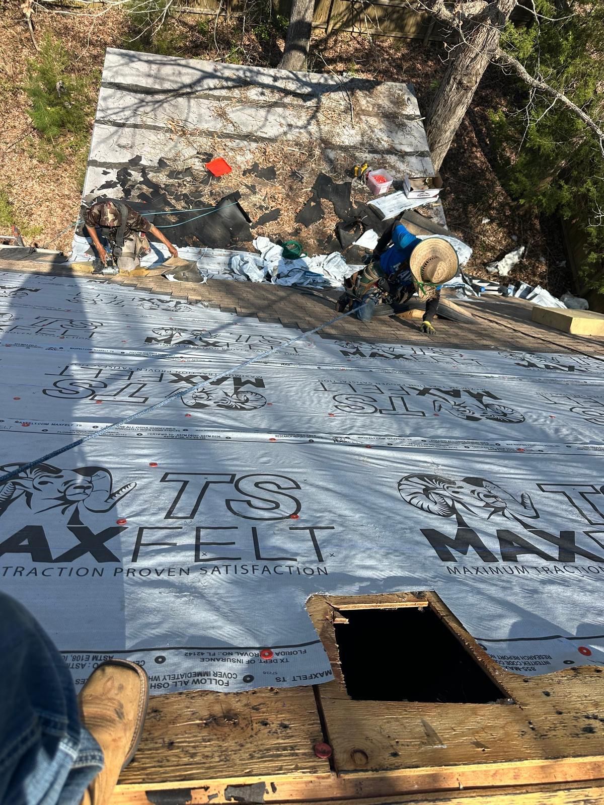 Reroof by Berry Good Roofing