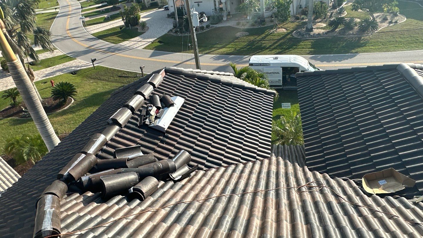 Residential Roofing Installation using Brava Spanish Tile in Punta Gorda, FL by International Roofing