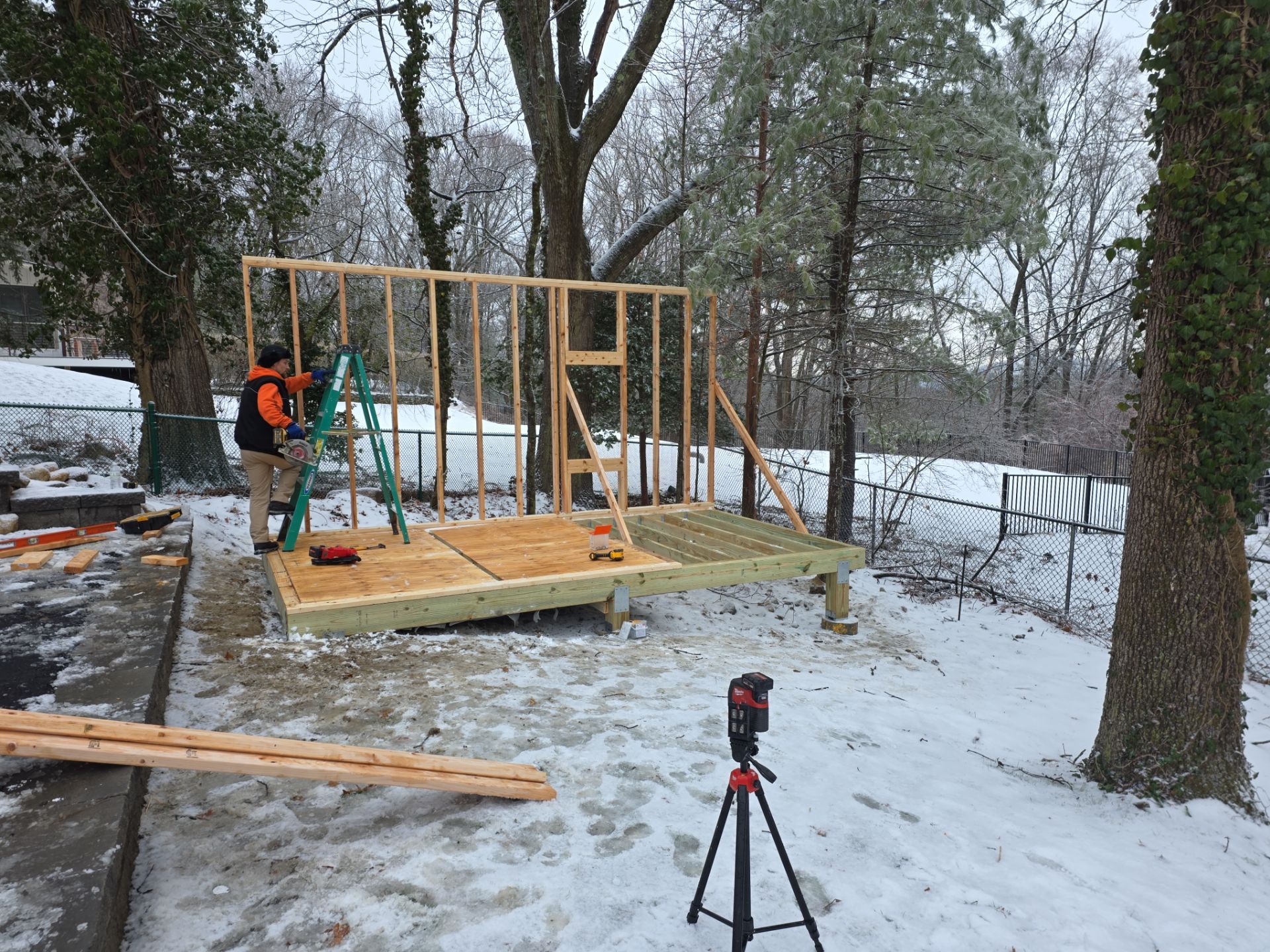 Sauna Project in Sudbiry Ma by UBrothers Construction