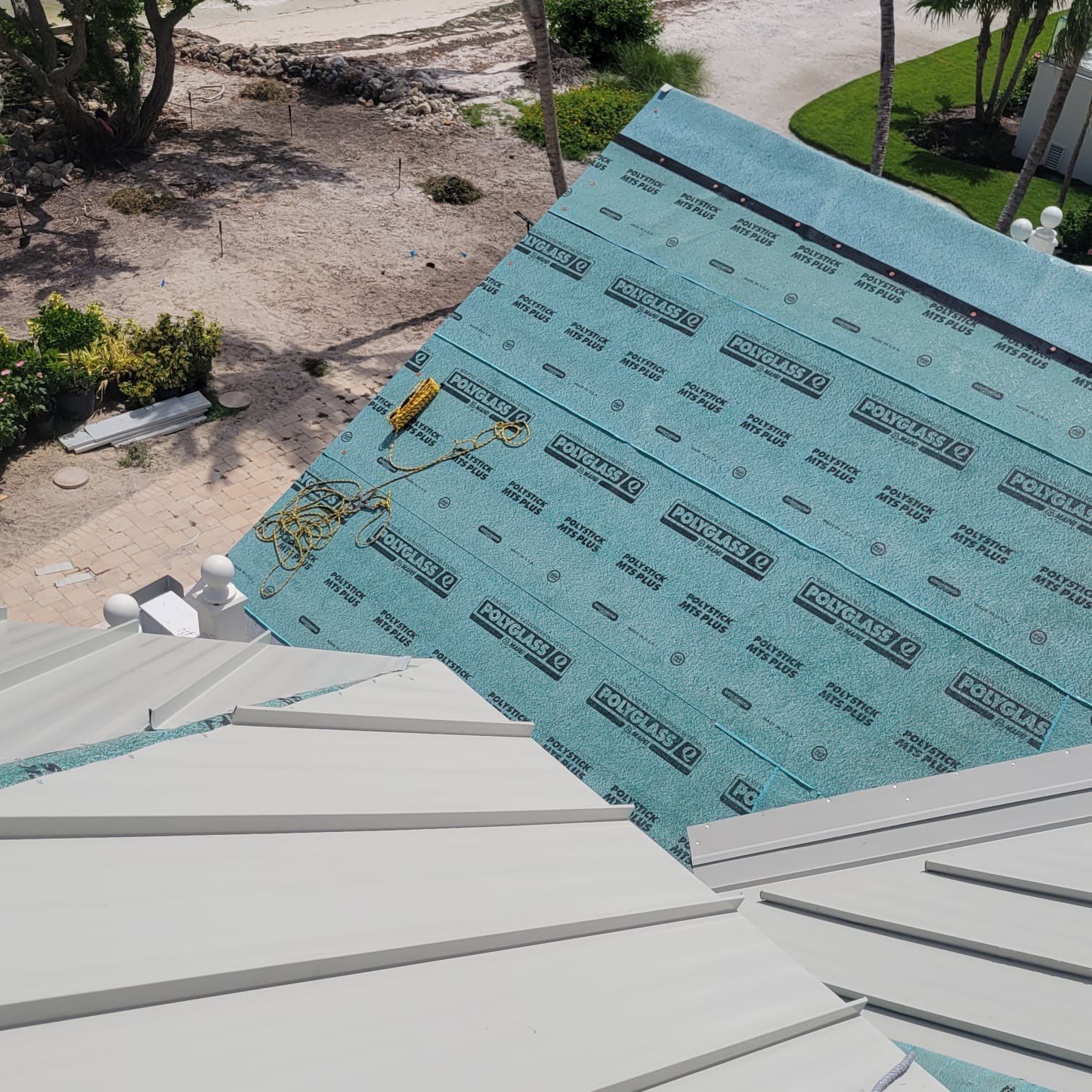 Sanibel Island Standing Seam Roof Replacement by Four Peaks Roofing