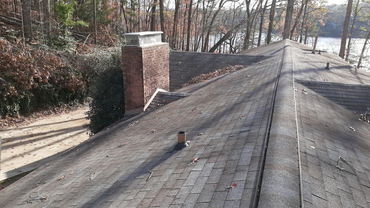 Damaged roof hit by storms! by Georgia Roof Advisors