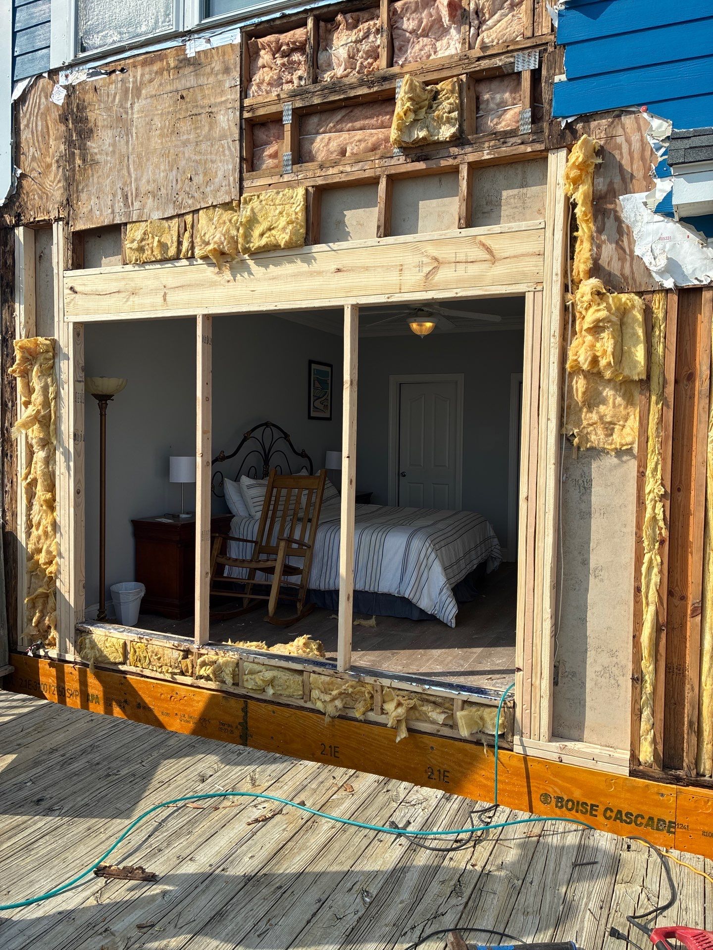 Oceanfront Structural Repair and Exterior Rebuild in Oak Island NC | RGR Construction and Roofing, LLC by RGR Construction and Roofing, LLC