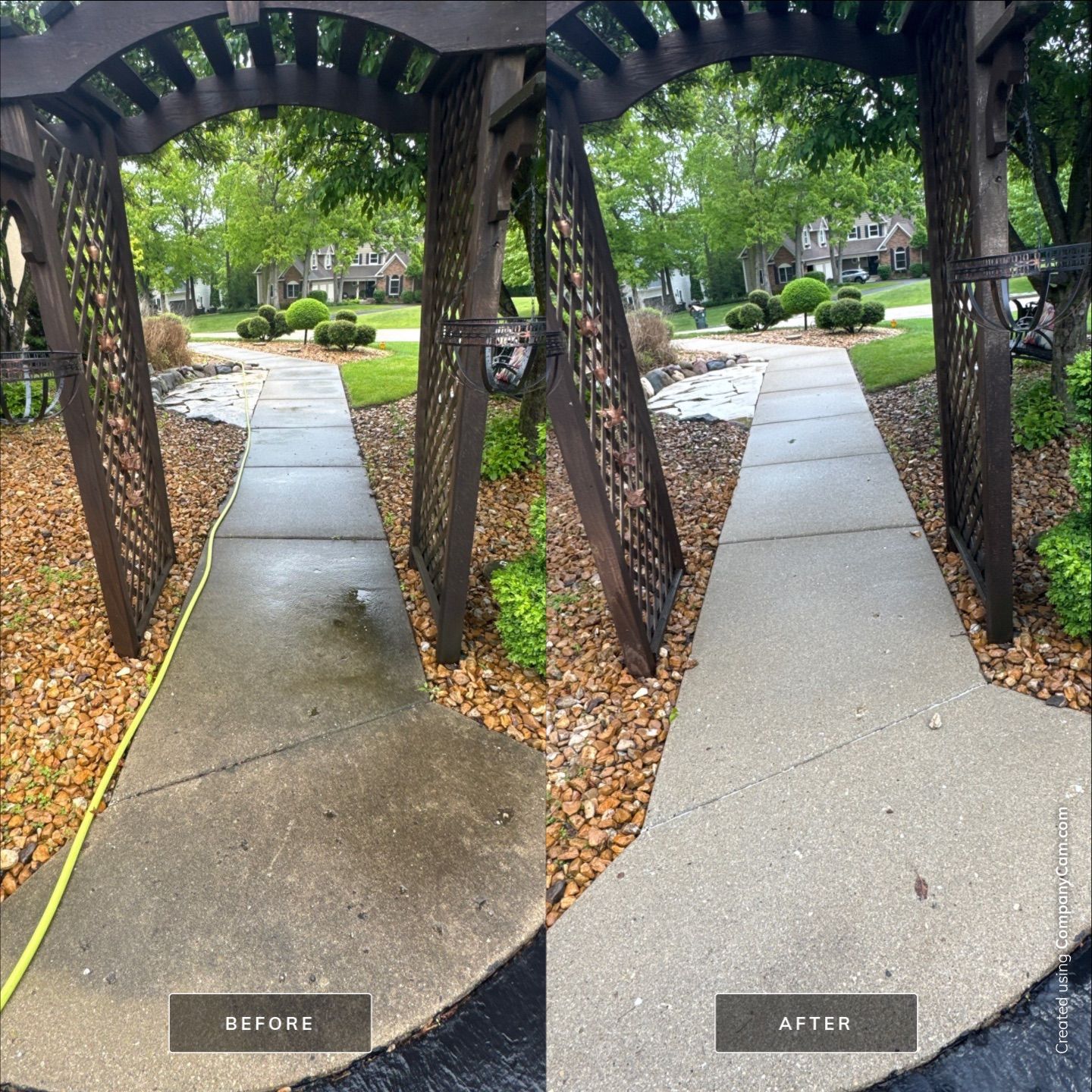 Project in Antioch by Simmons Power & Soft Washing