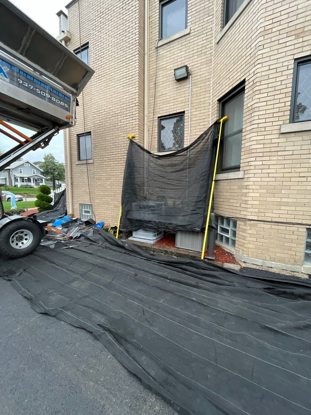 Commercial Roofing Installation using Standing Seam Metal - Frost Black by RoofX 