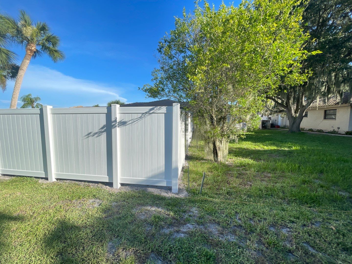 Nokomis, FL 6ft. Tall White Vinyl Privacy Fence by Asap fence and gates, LLC