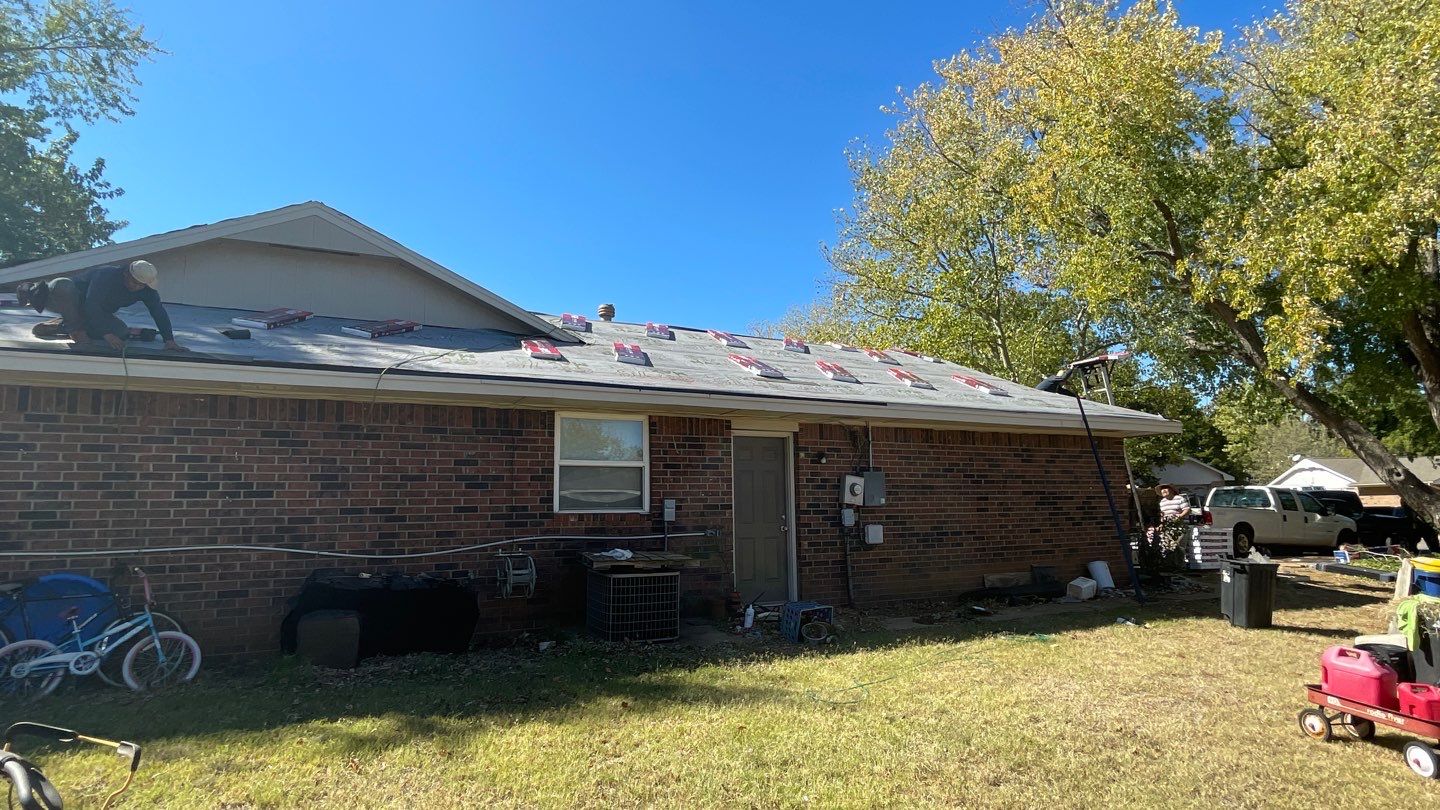 Residential Roofing Installation using GAF Natural Shadow  by A & H Roofing and Contracting