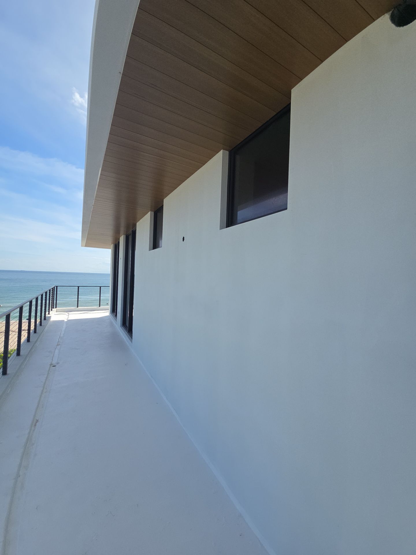 Oceanfront New Home Painting by John “The Greek” Painting