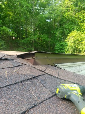 Atlas Pinnacle Pristine Scotchgard: Hickory Drip Edge: Musket brown