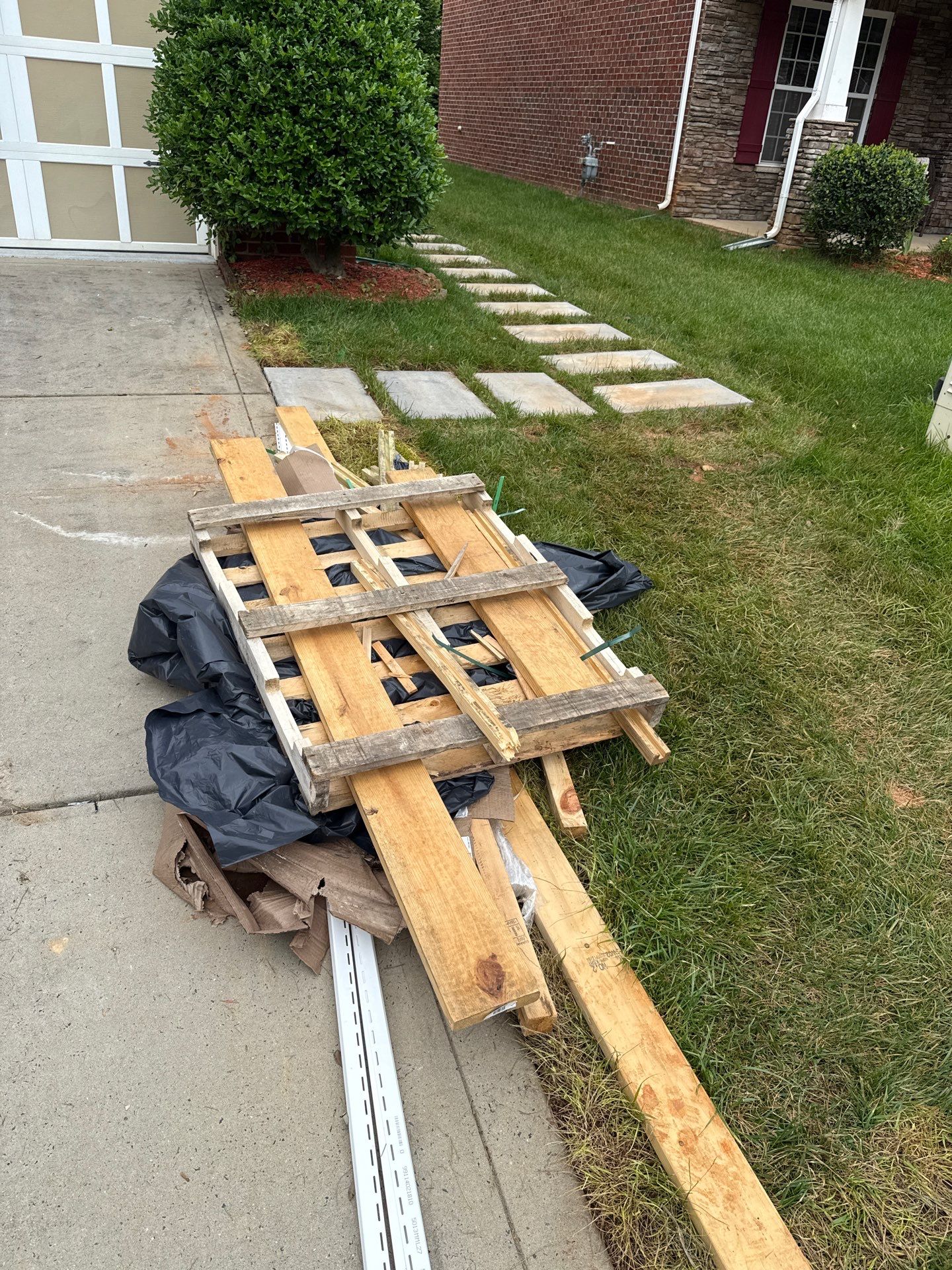 Project in Charlotte by Badger Hauling