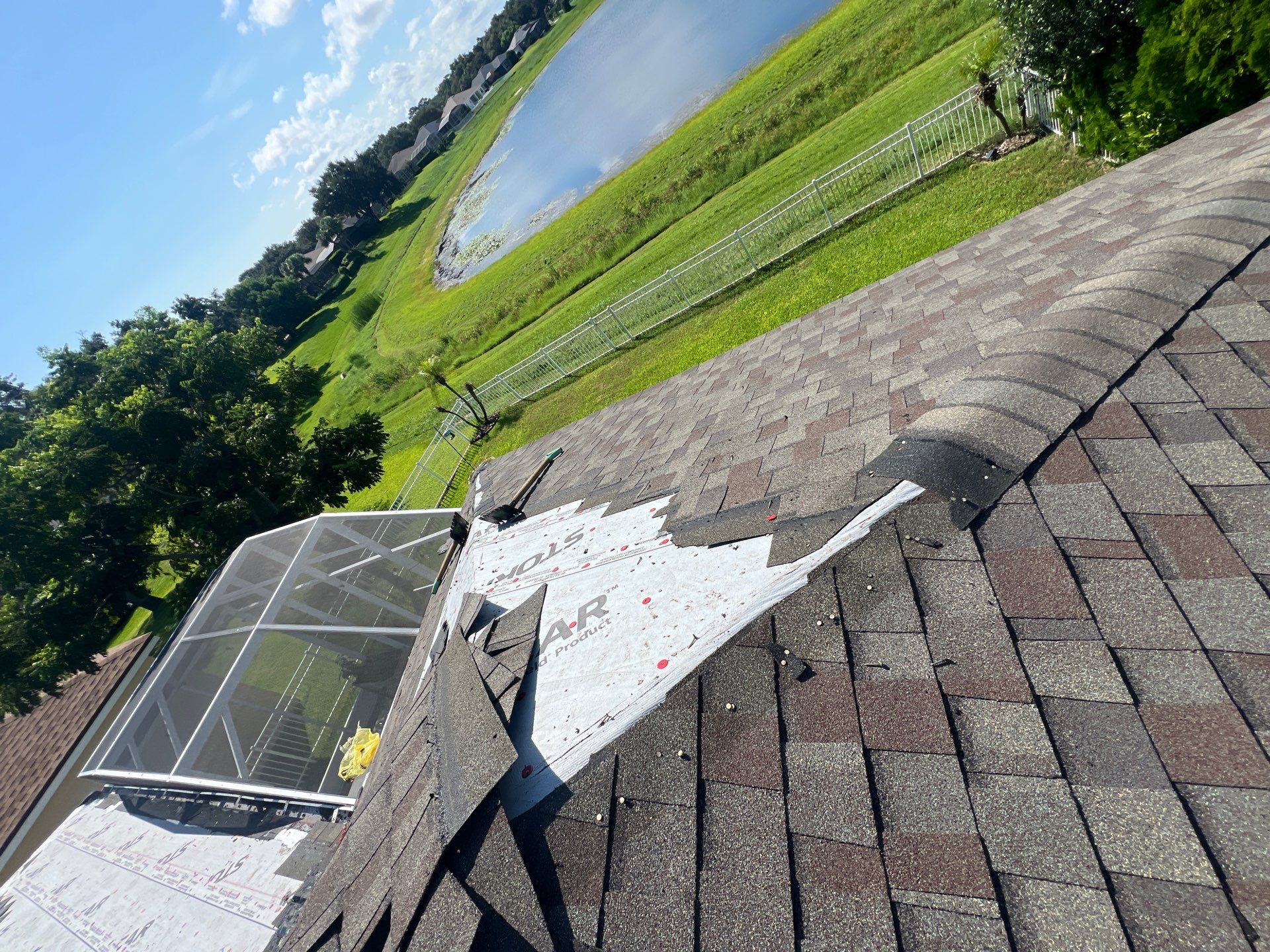 Pinnacle Pristine Architectural Shingle Roof Replacement in Lake Mary by Pinnacle Roofing Group