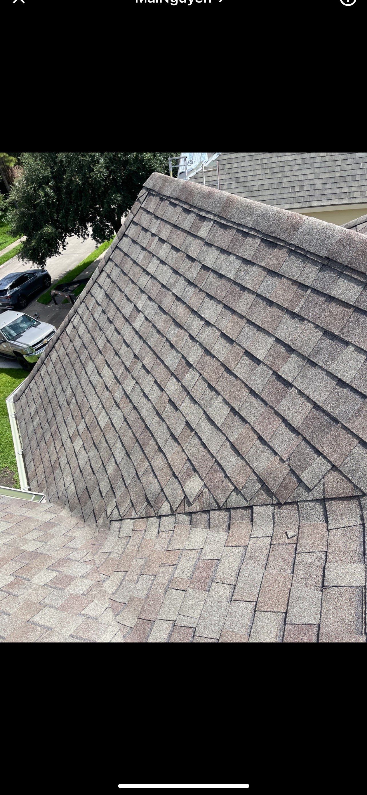Residential Roofing Repair using Owen's Corning Duration (Lifetime) Shingles by Roof Repair Company