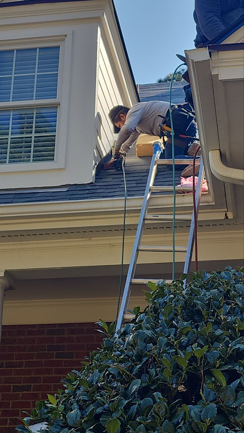 Residential Roofing Installation using Owens Corning Duration Estate Gray by Indigo State Roofing