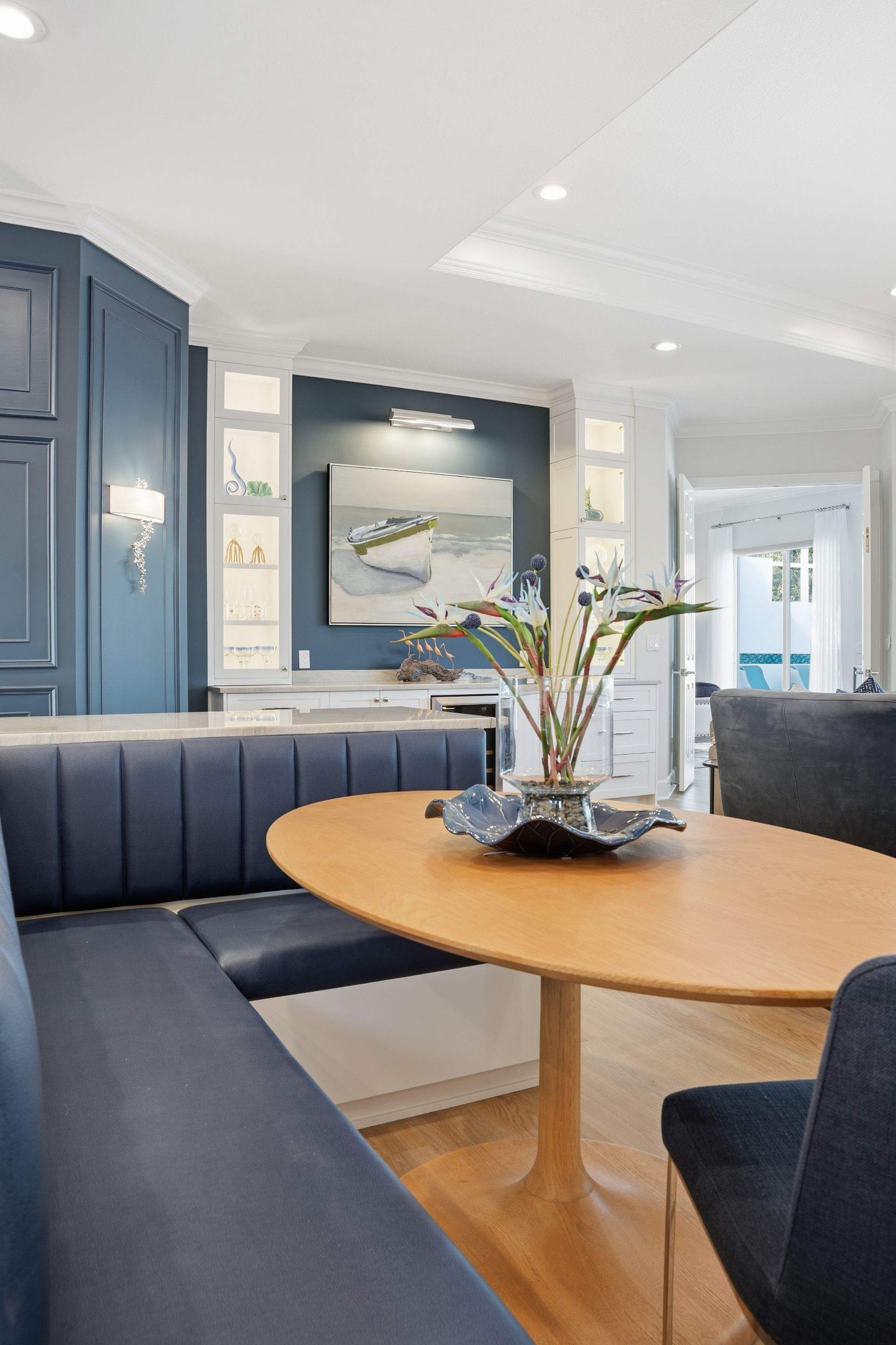 Complete Interior Renovation and Custom Cabinetry in Naples, Florida by A & E Construction of Florida Inc